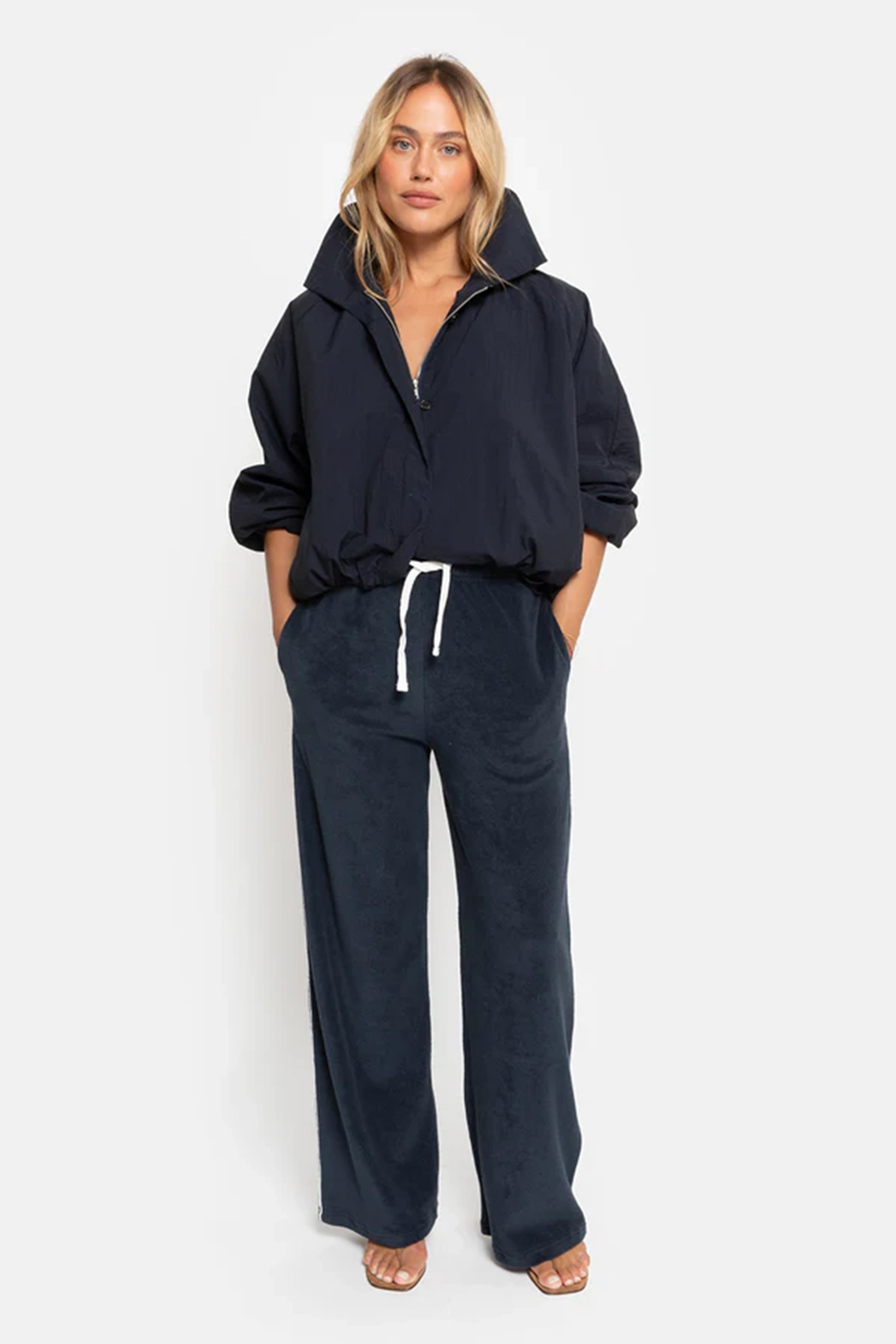 Dames jas blauw