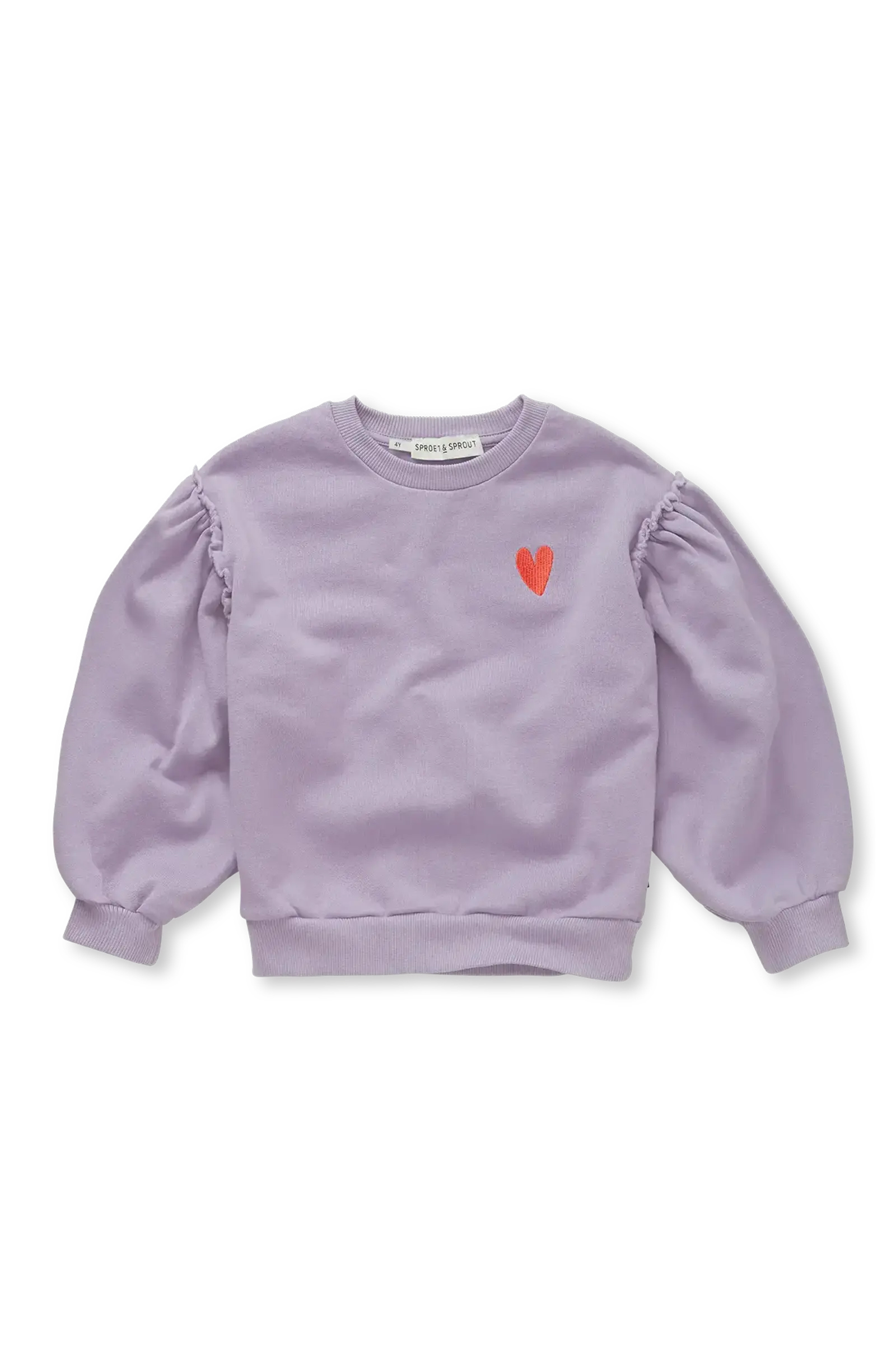 Meisjes sweater paars