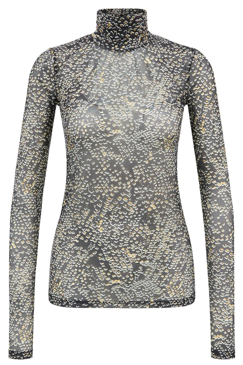 Bruuns Bazaar Phlox astri blouse Zwart-1 1