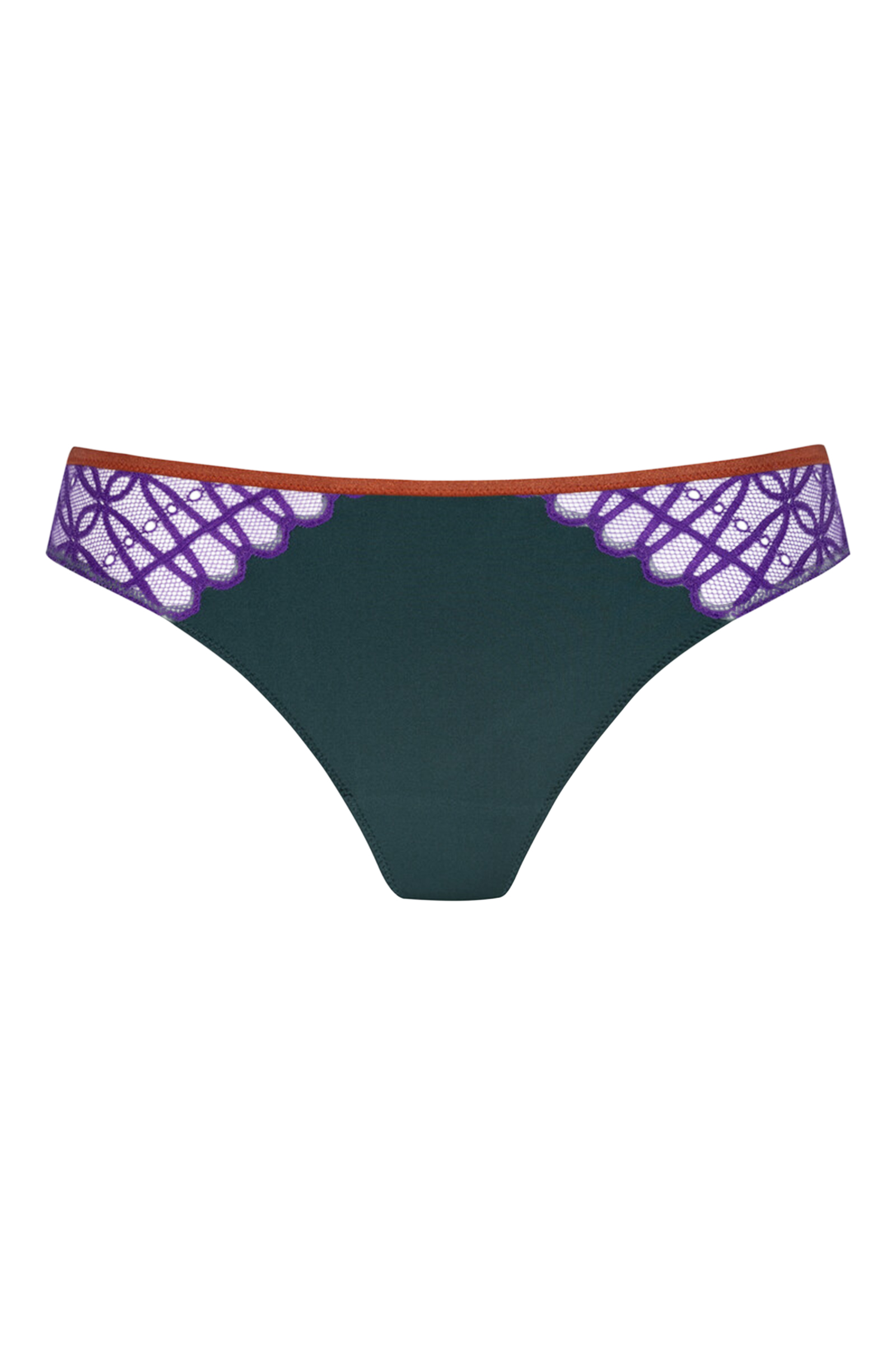 Lingerie dames slip groen