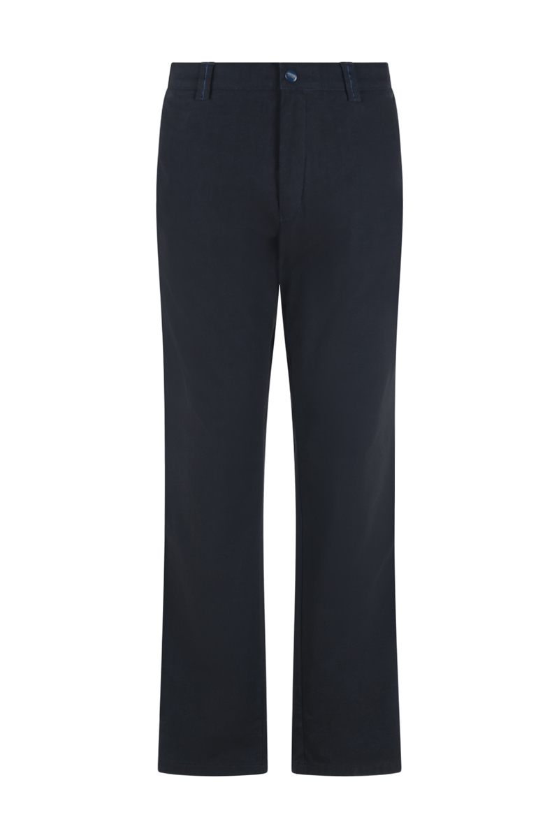 Heren pantalon blauw