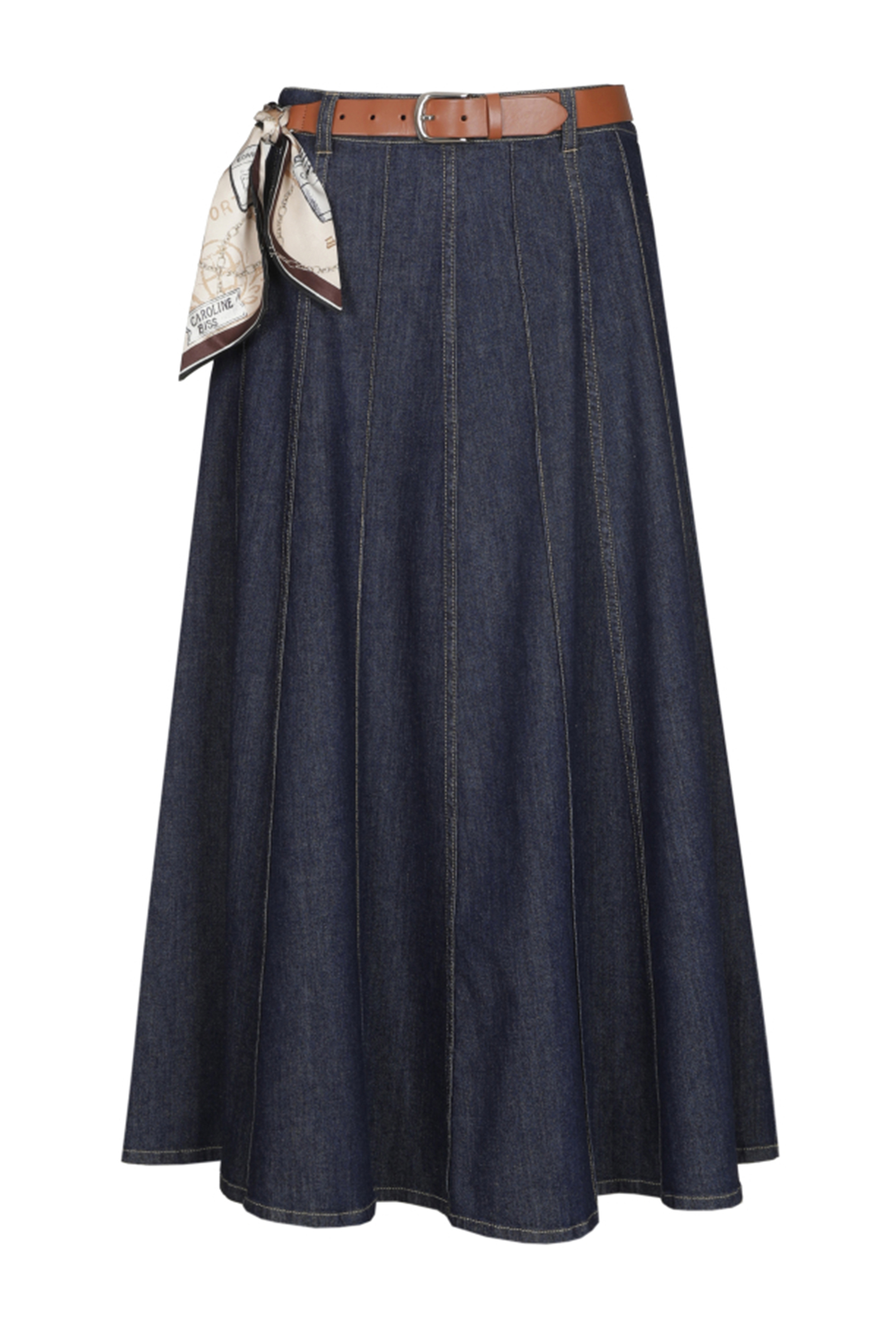 Dames rok blauw