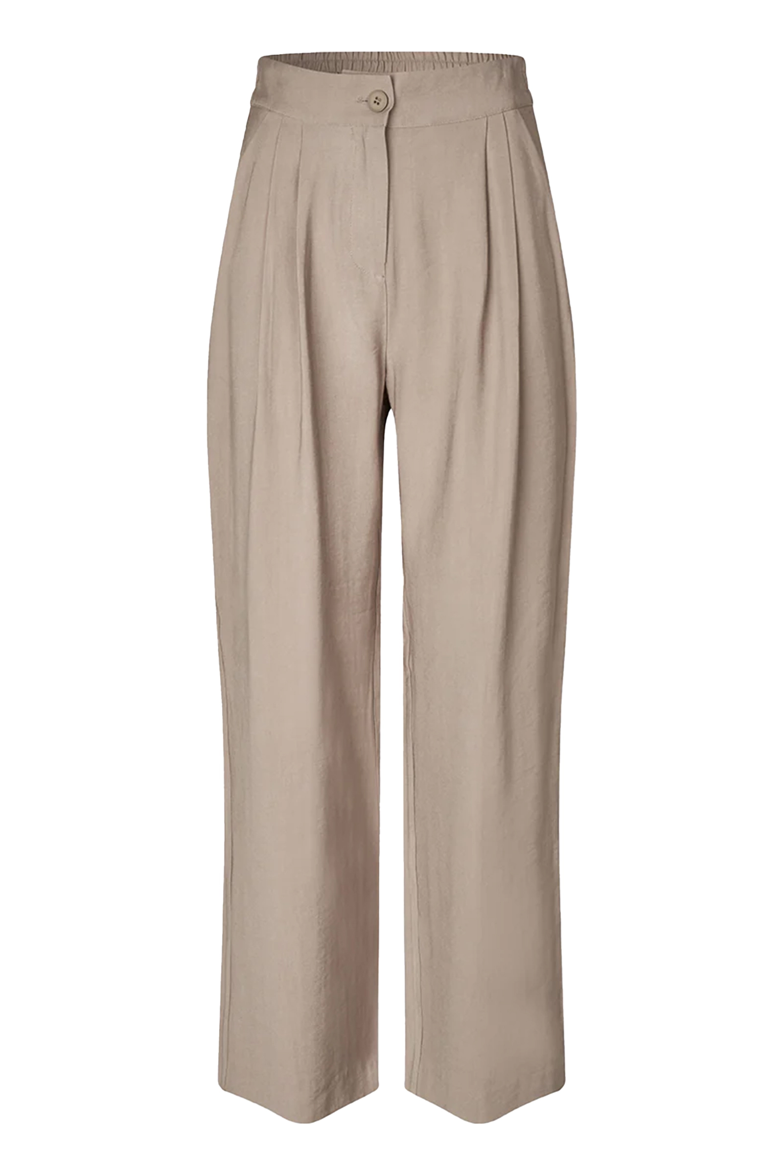 Dames broek bruin