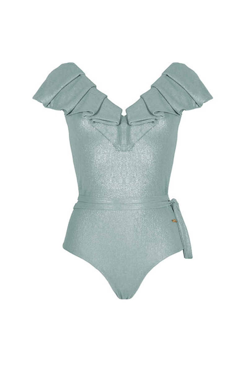 Terry Ray Fashion SWIMSUIT Groen-1 1