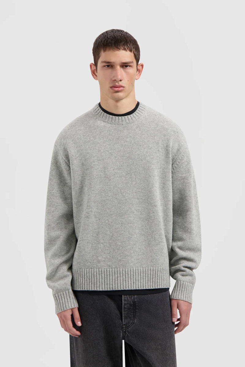 Heren sweater grijs