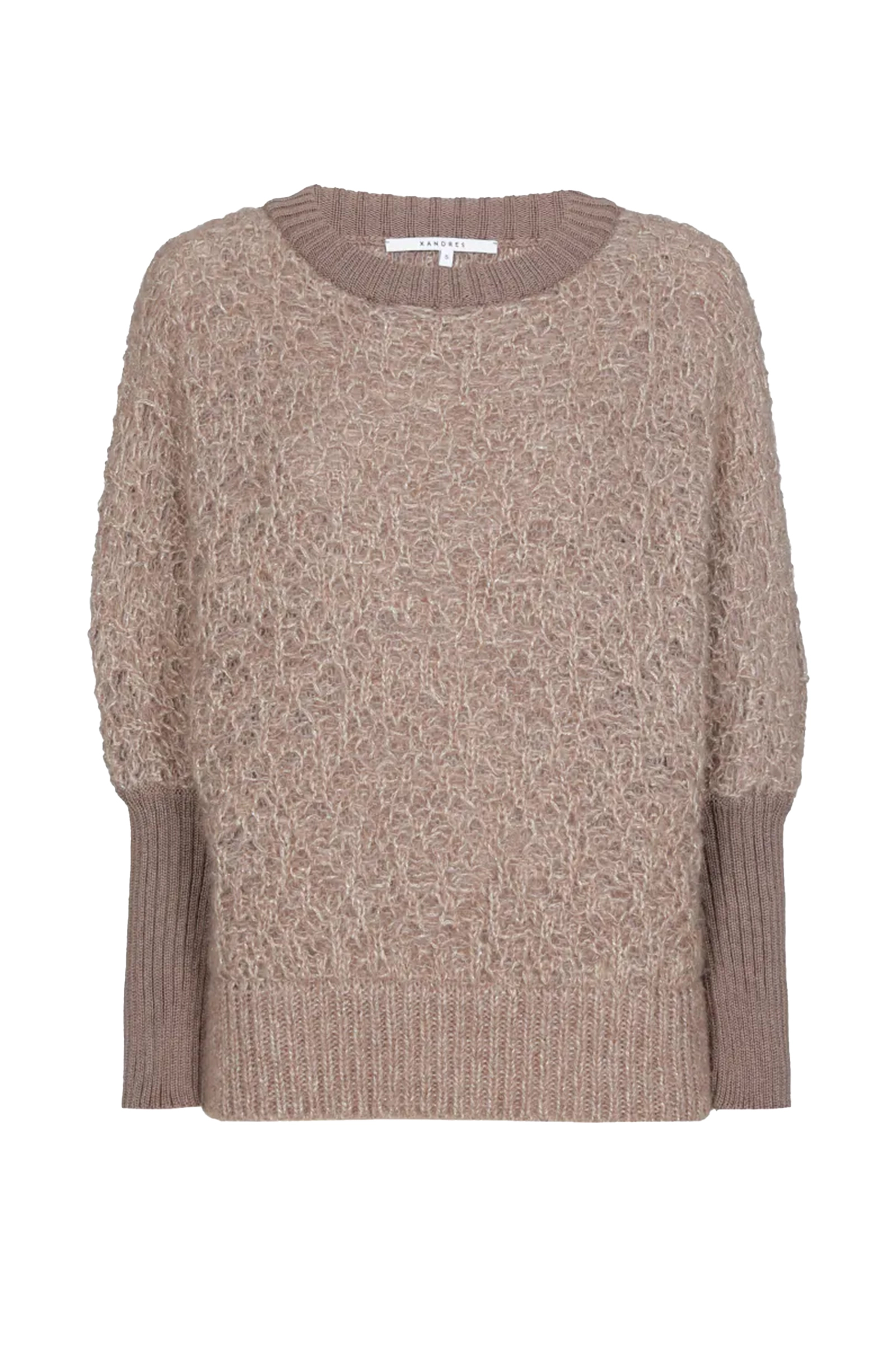 Dames sweater bruin
