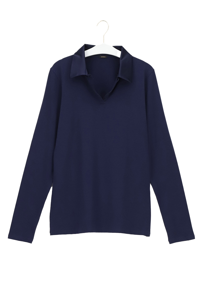 Oroblu Lingerie dames t shirt lm Blauw-1 1