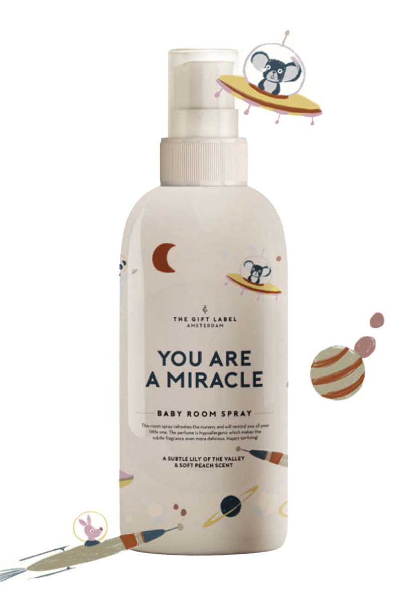 The Gift Label baby roomspray 150ml- you are a miracle Diversen-4 1