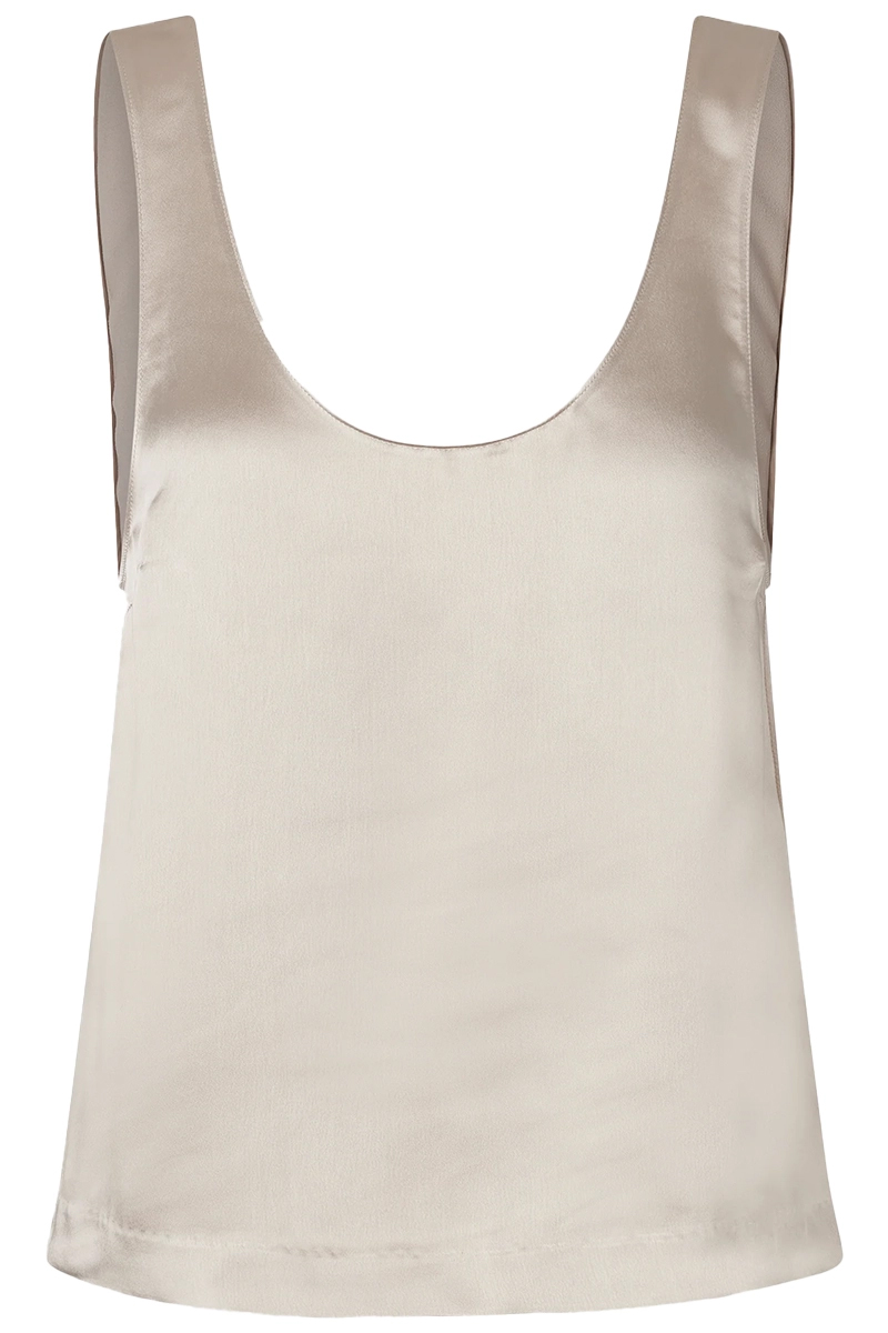 Dames top ecru