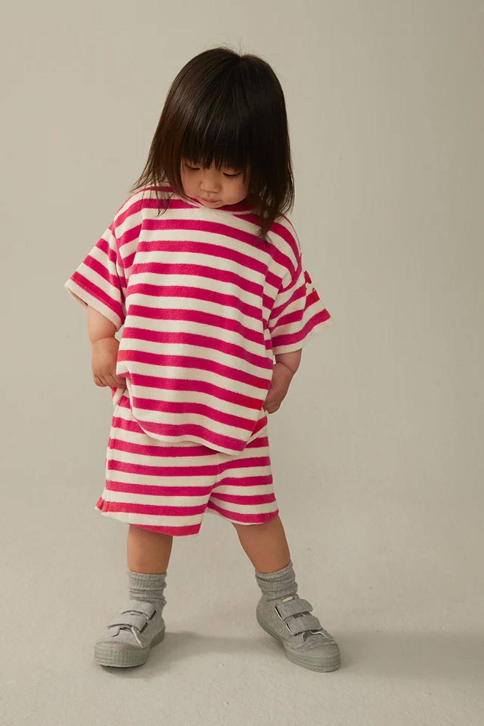 Gray Label Pop terry shorts Rood-1 2