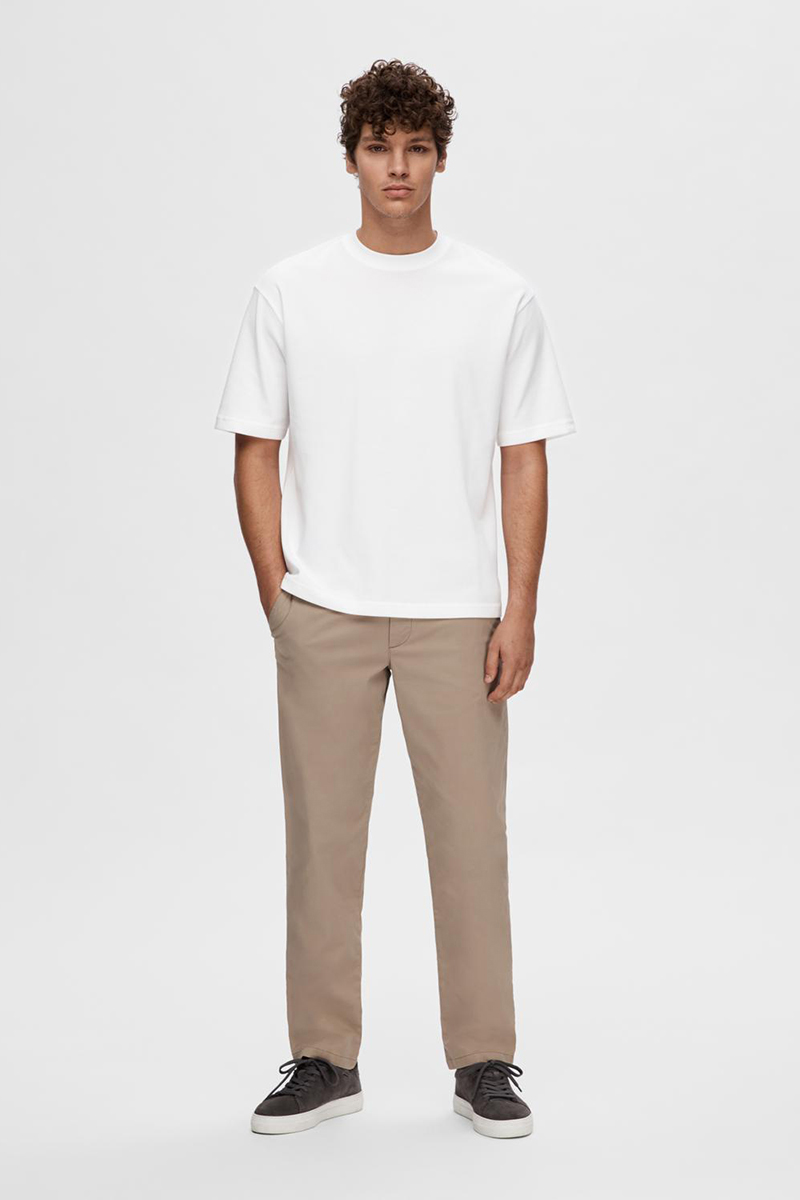 Heren t-shirt kortemouw wit