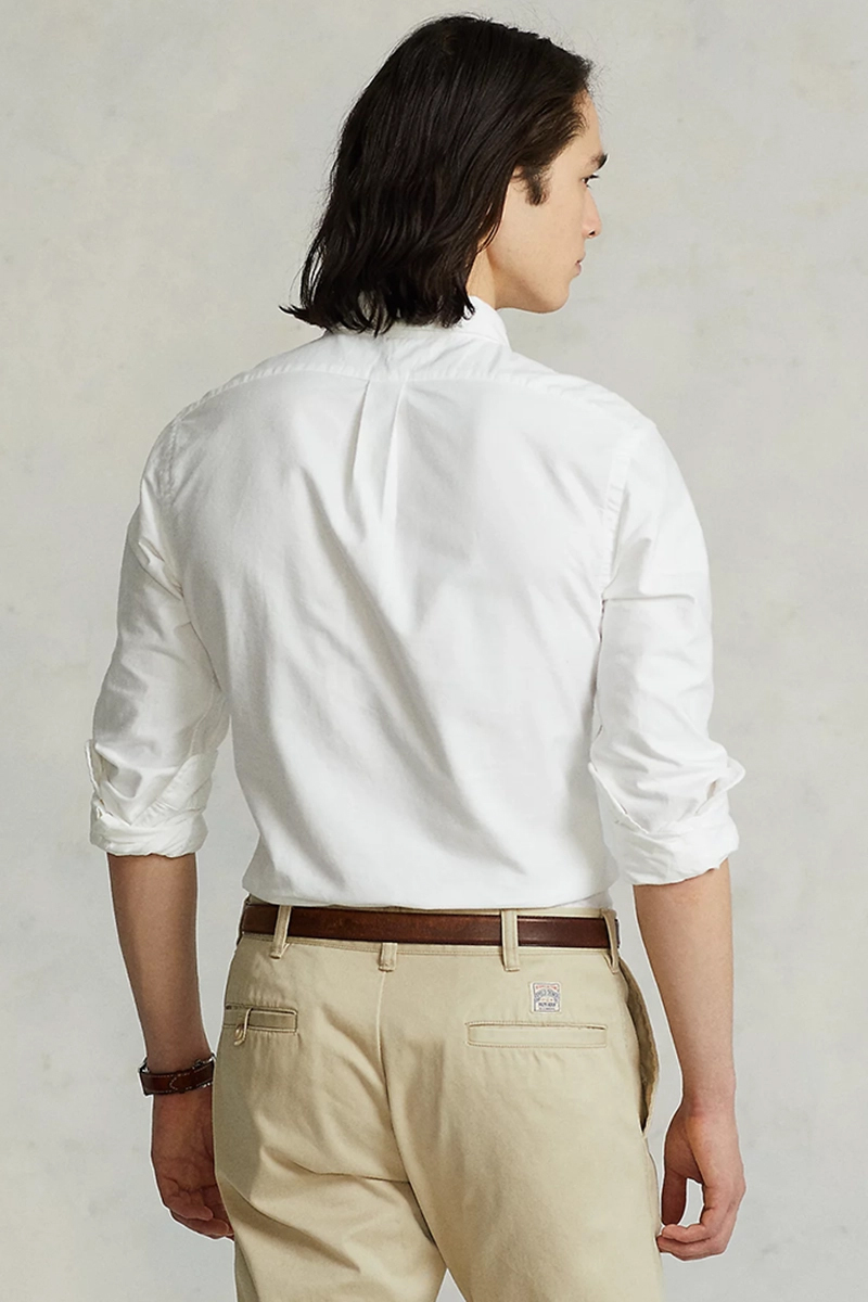 Polo Ralph Lauren CLASSIC OXFORD Wit-1 4