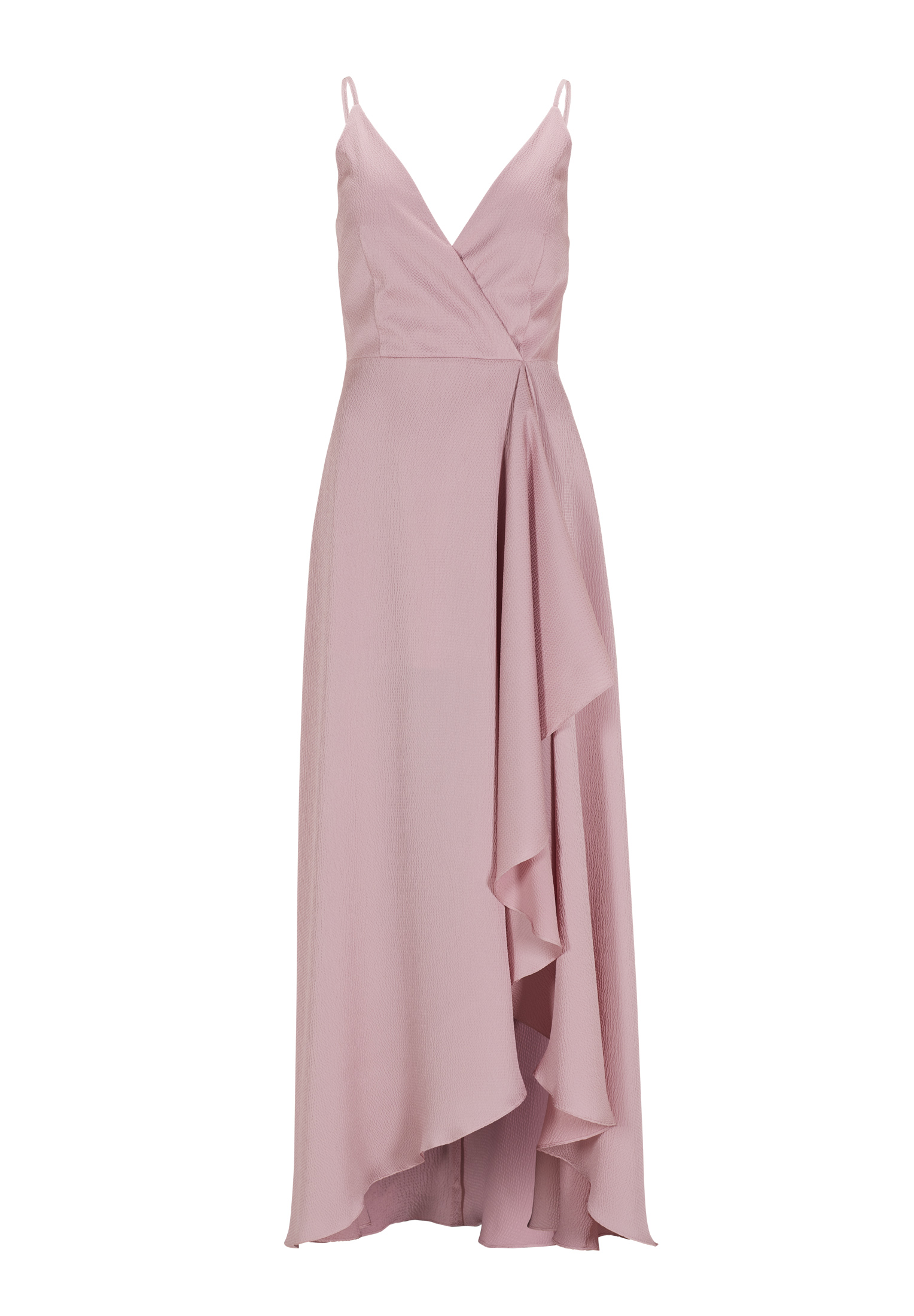 Swing Abendkleid aus strukturiertem Satin creamy rose 1