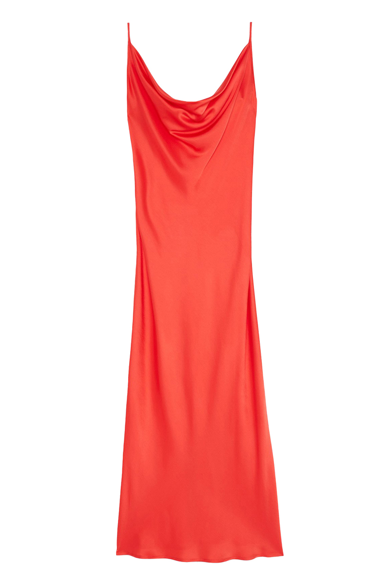 Dames jurk rood