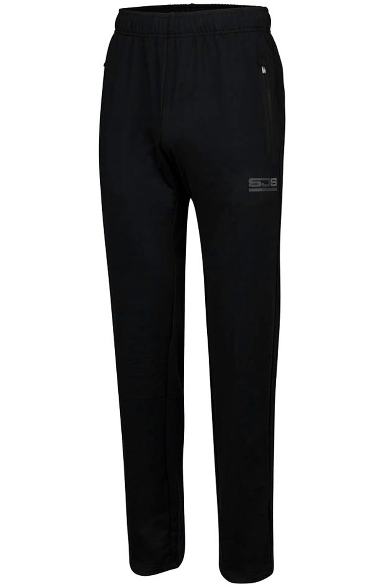 Tennis heren joggingbroek zwart