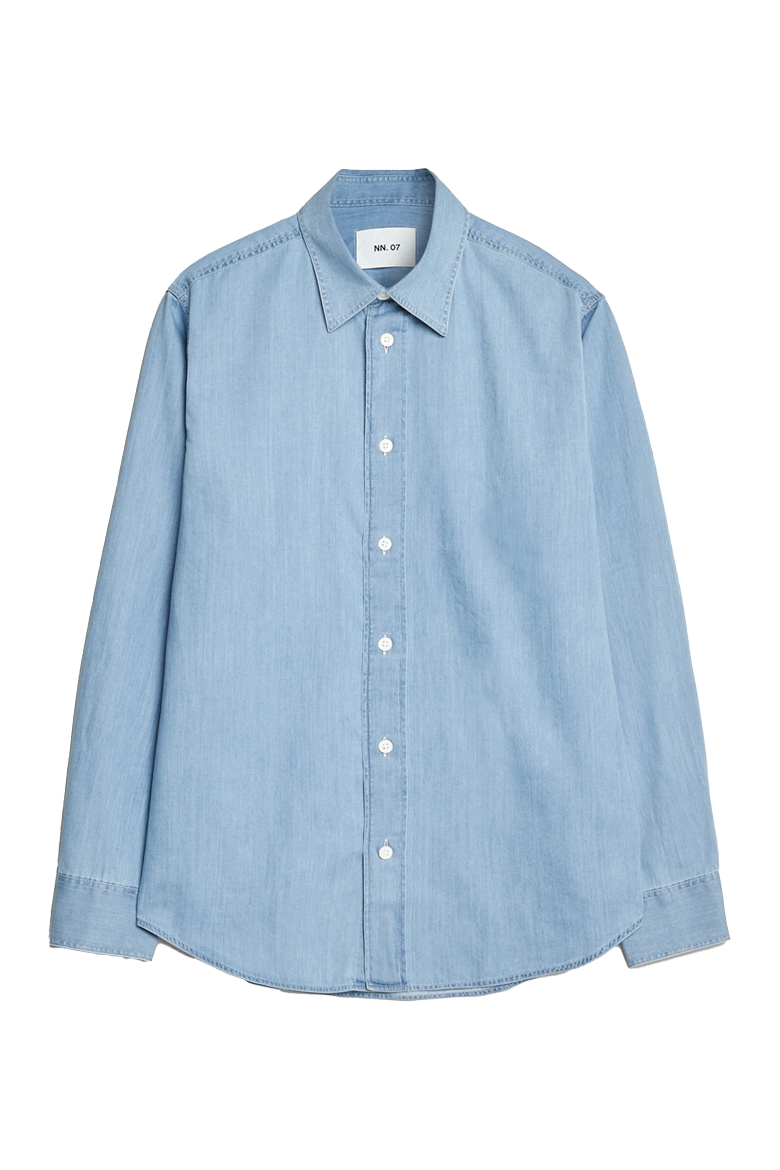 Heren overhemd lm casual blauw