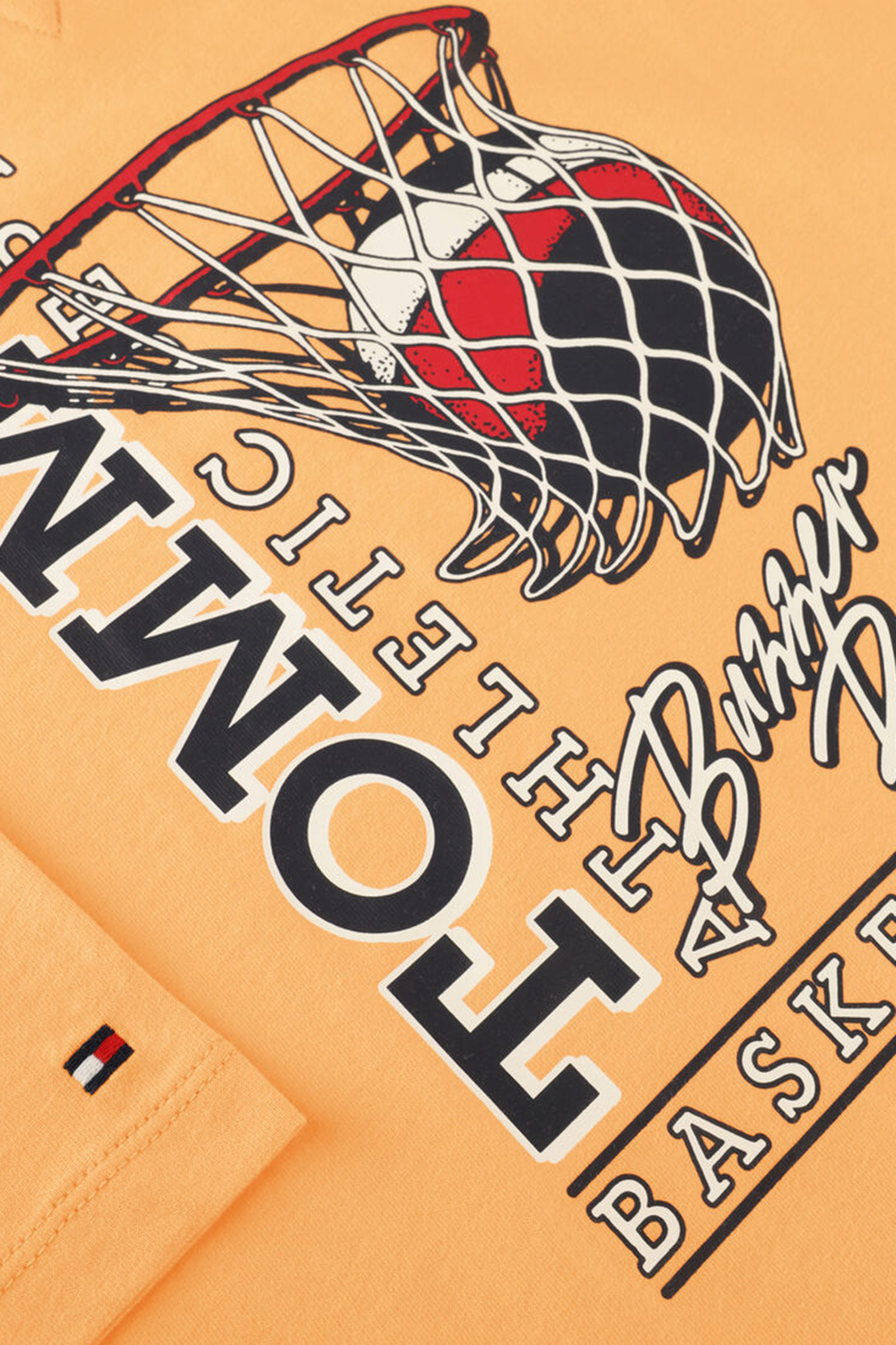 Jongens t-shirt korte mouw oranje