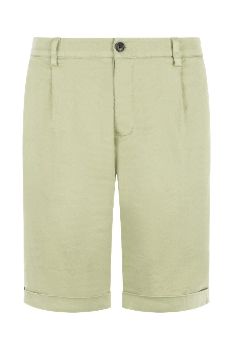 Heren short groen