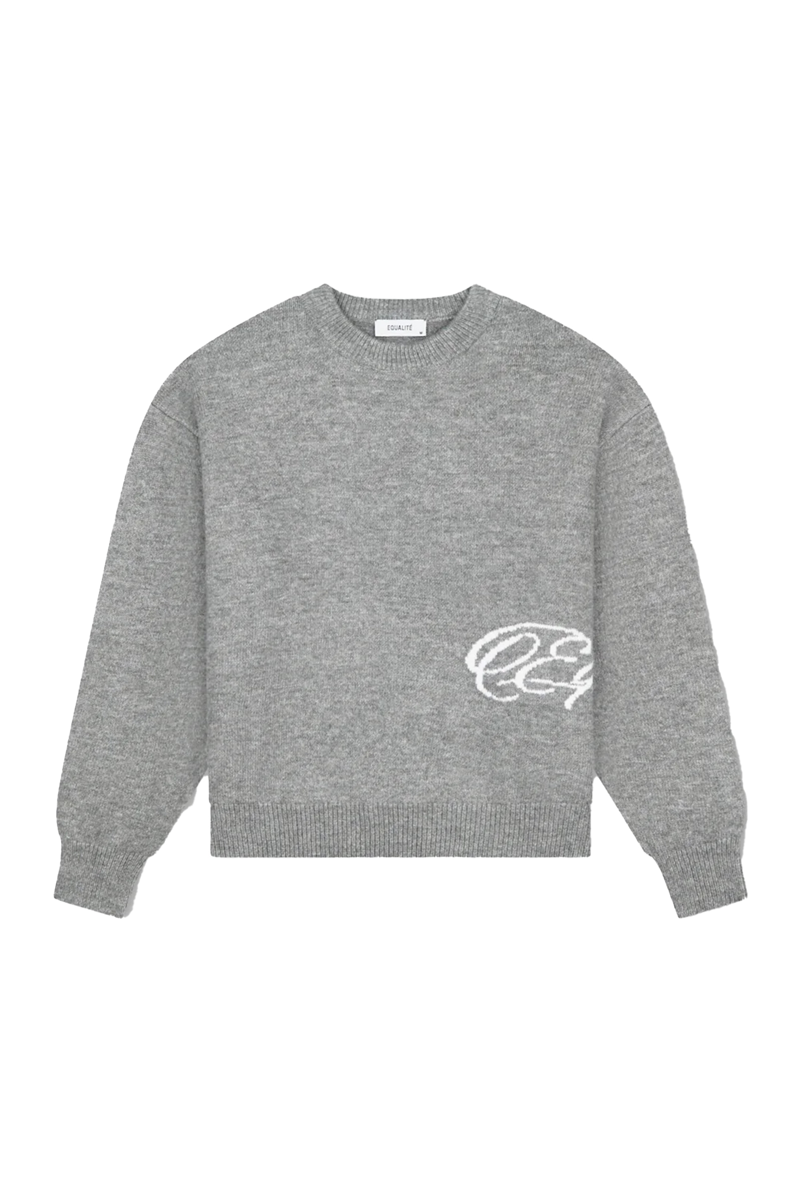 Heren sweater grijs