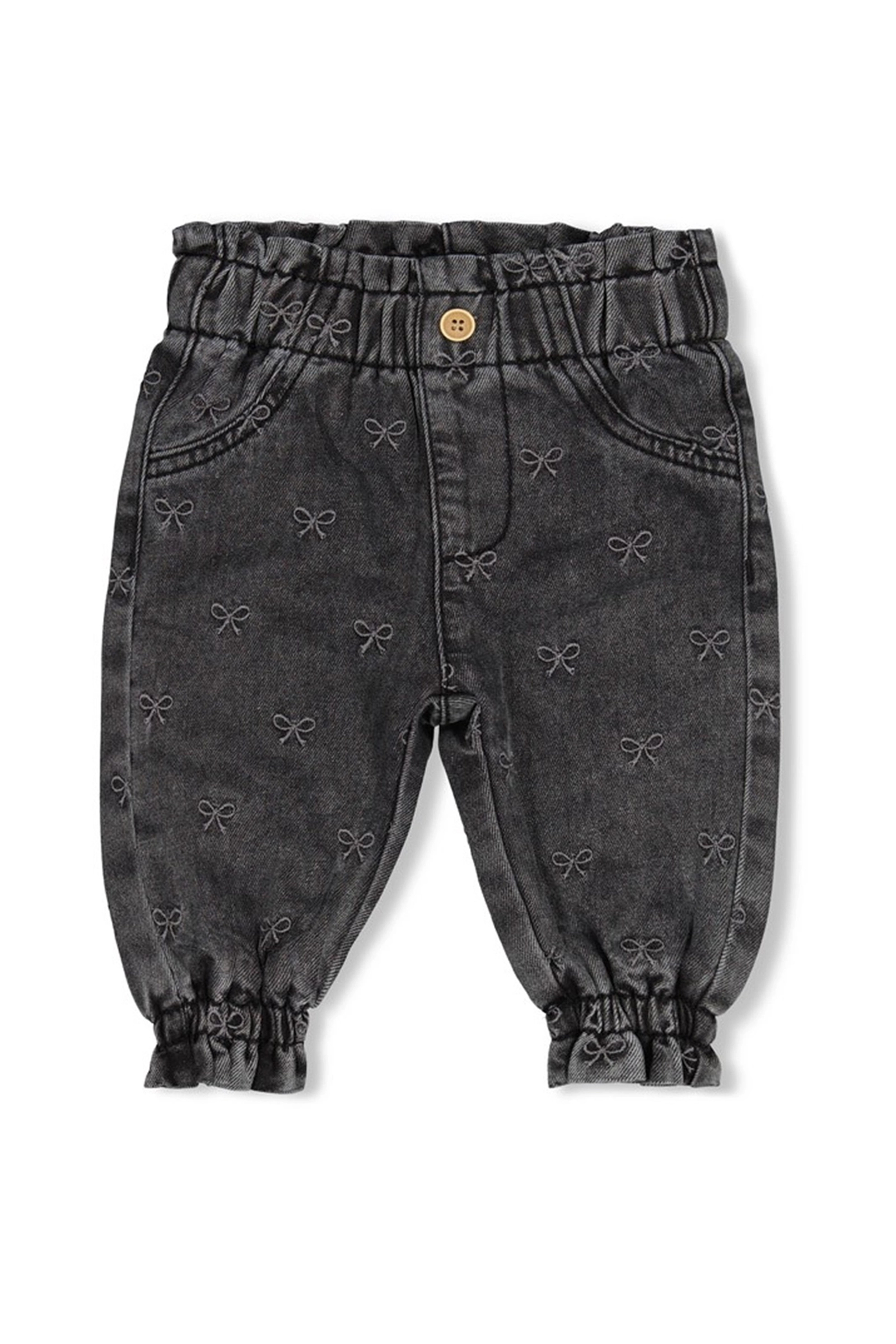 Baby broek grijs