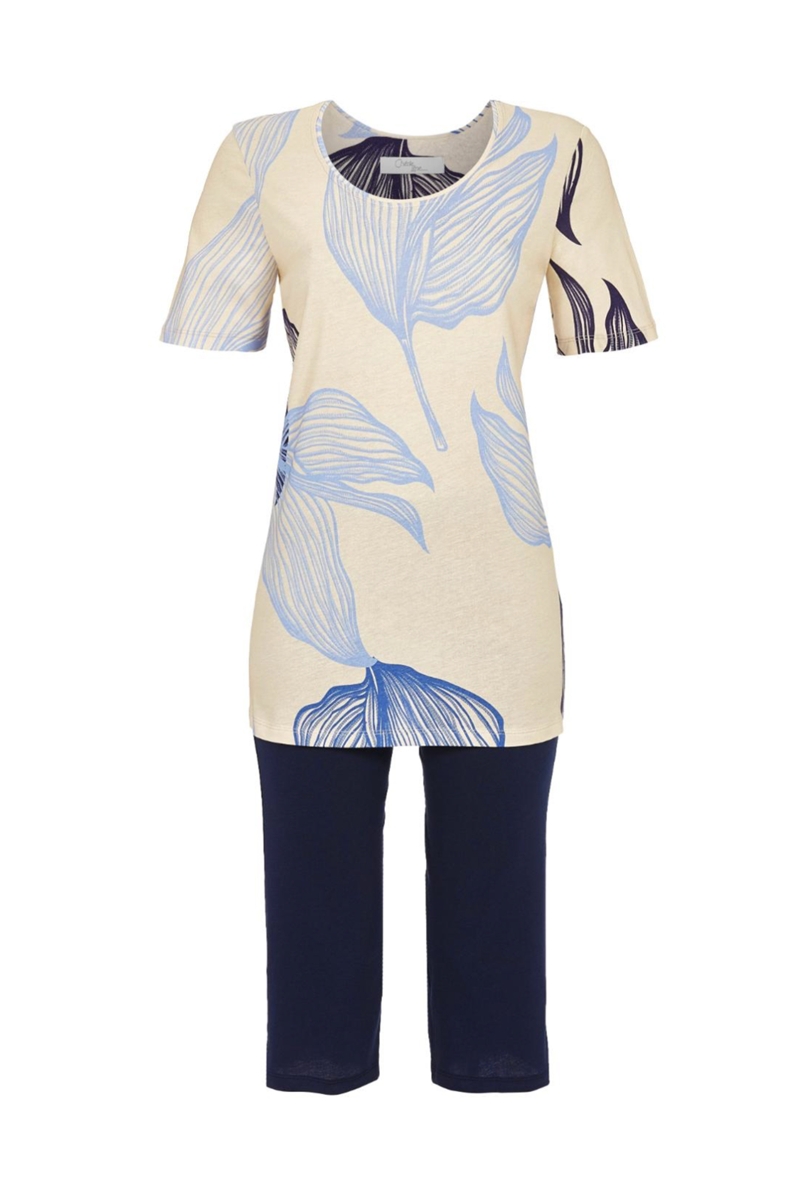 Nachtmode dames pyjama bruin