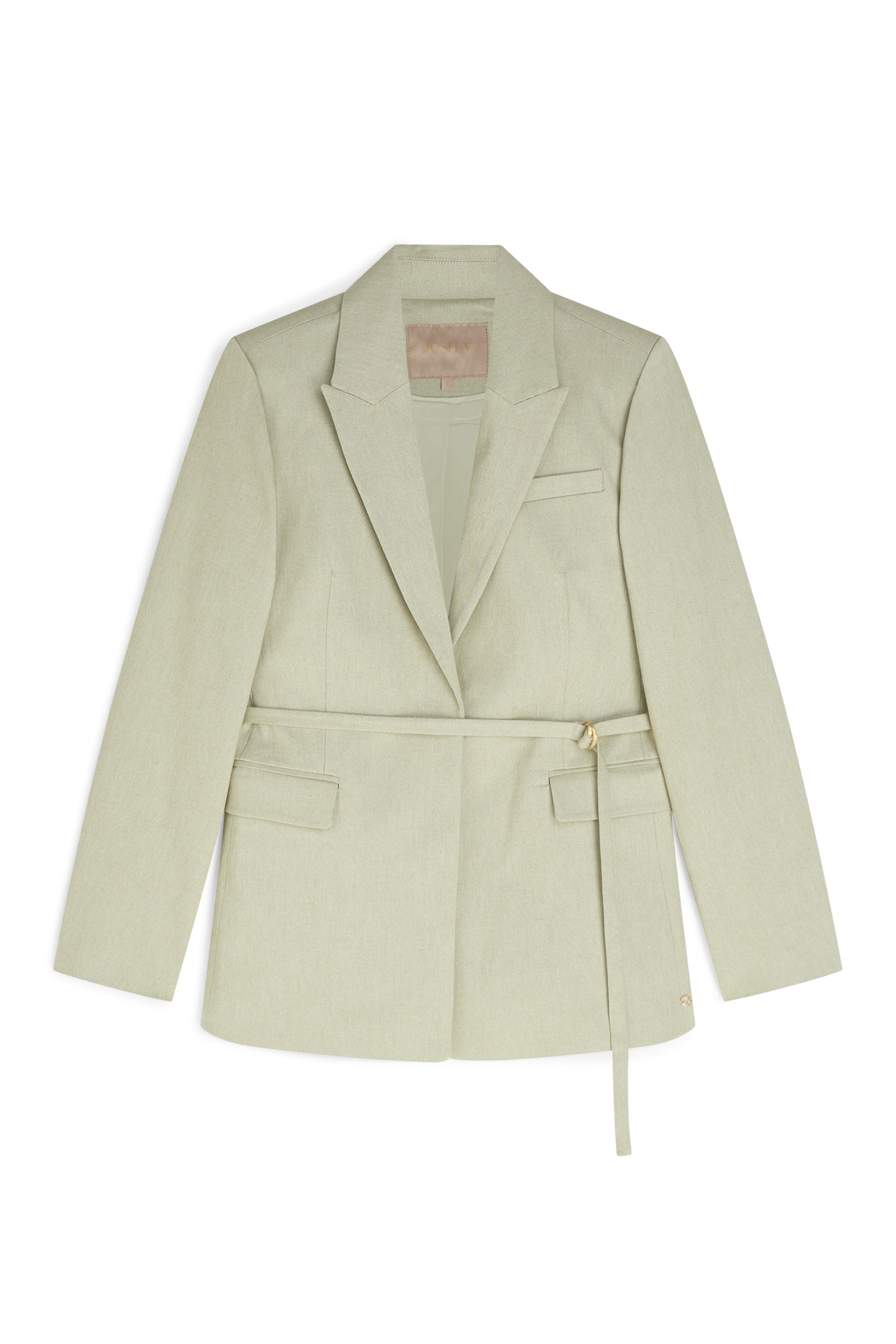 Dames blazer groen