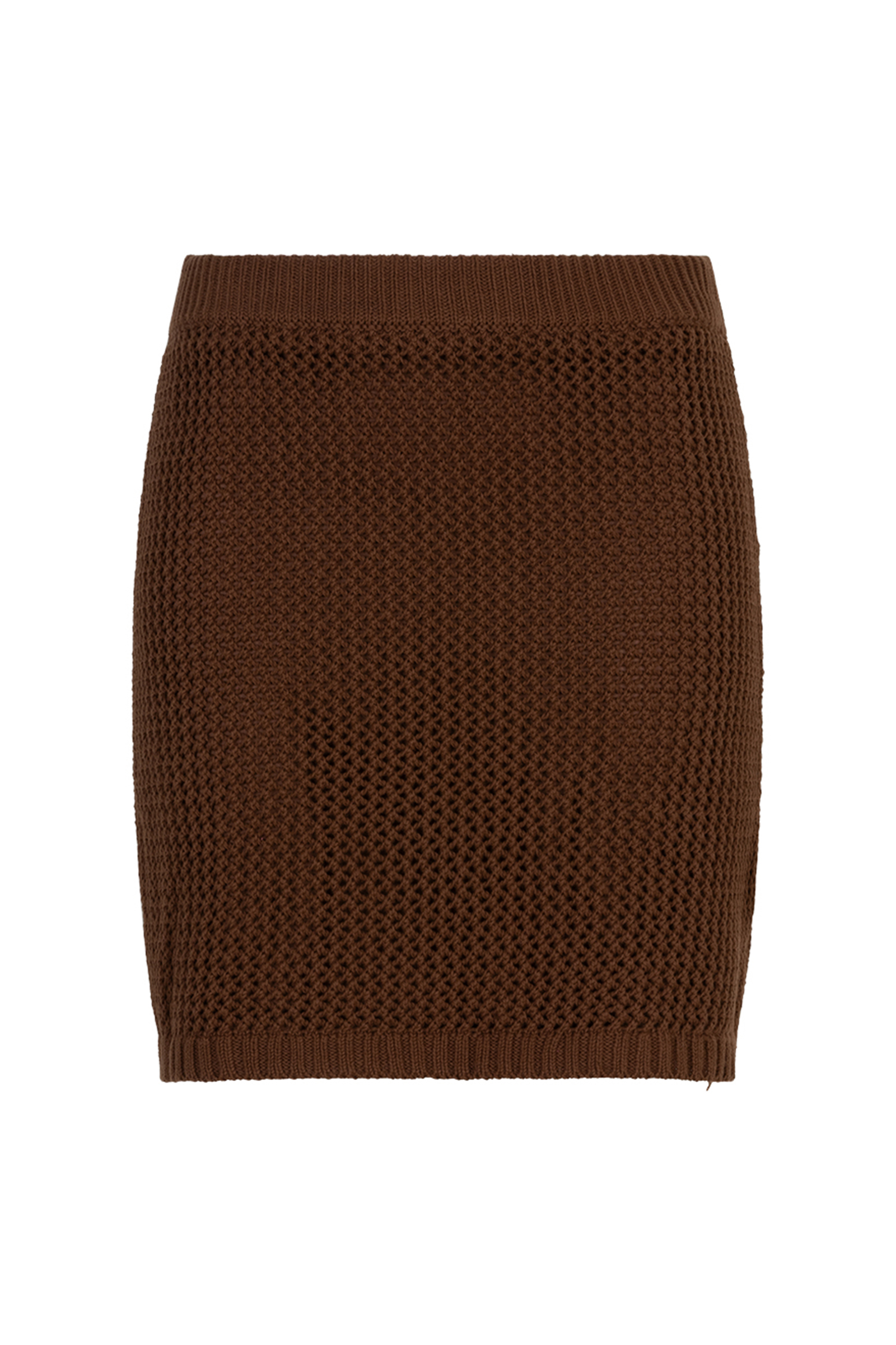 Dames rok bruin