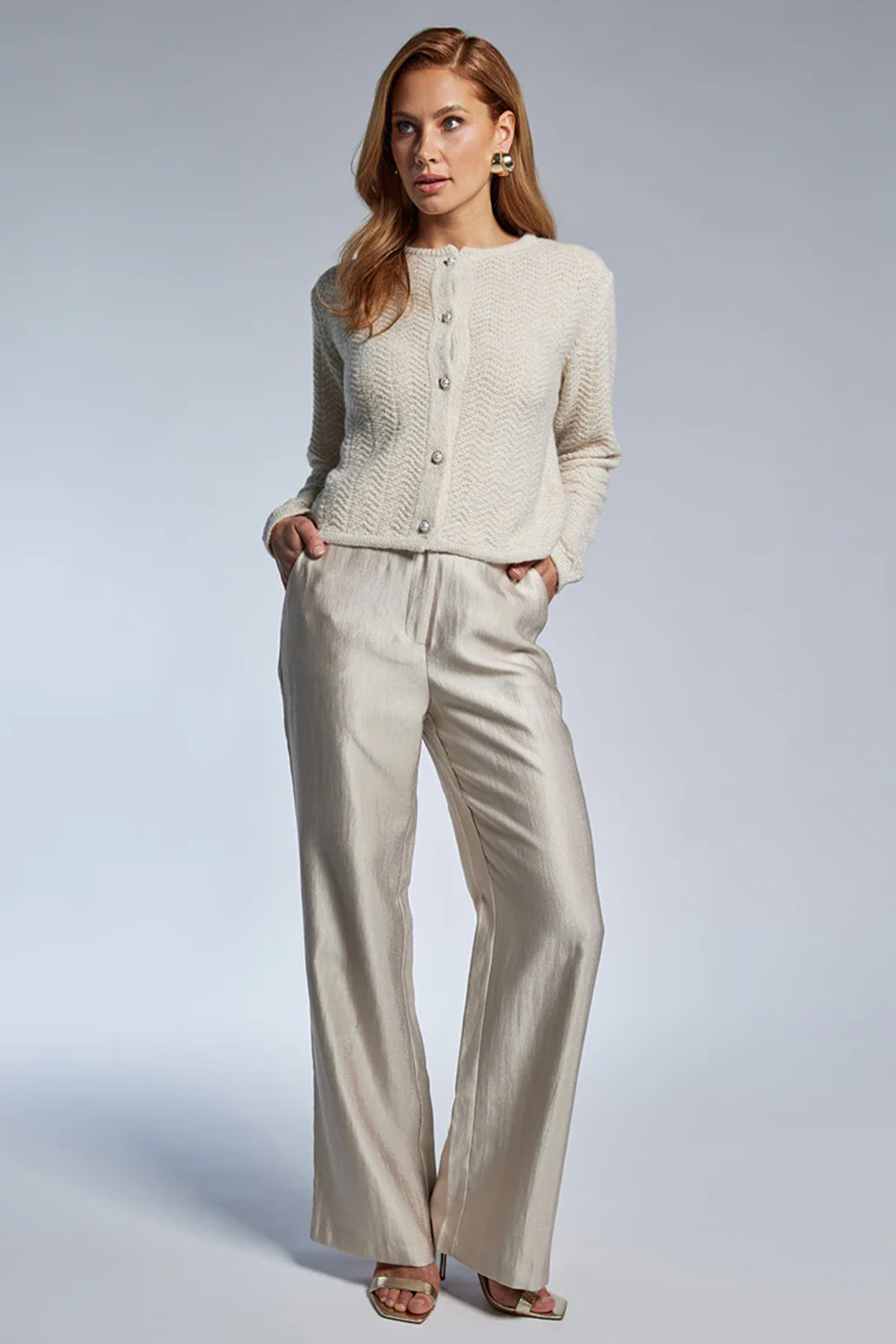 Dames broek goud
