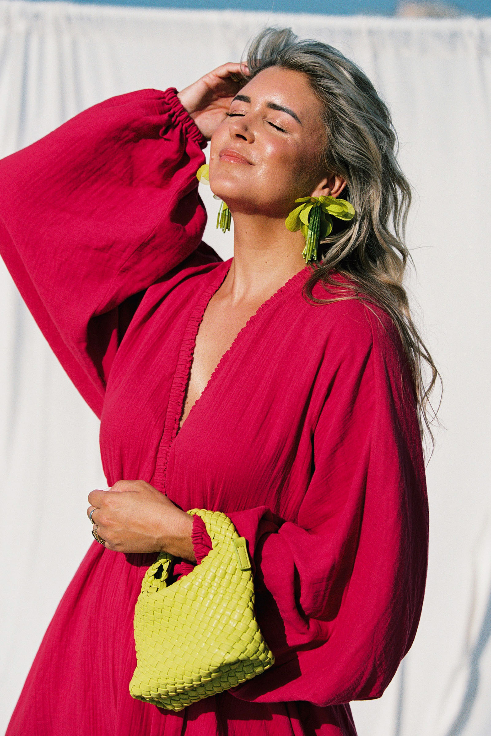 Bolina Island Les dress Rose-1 2