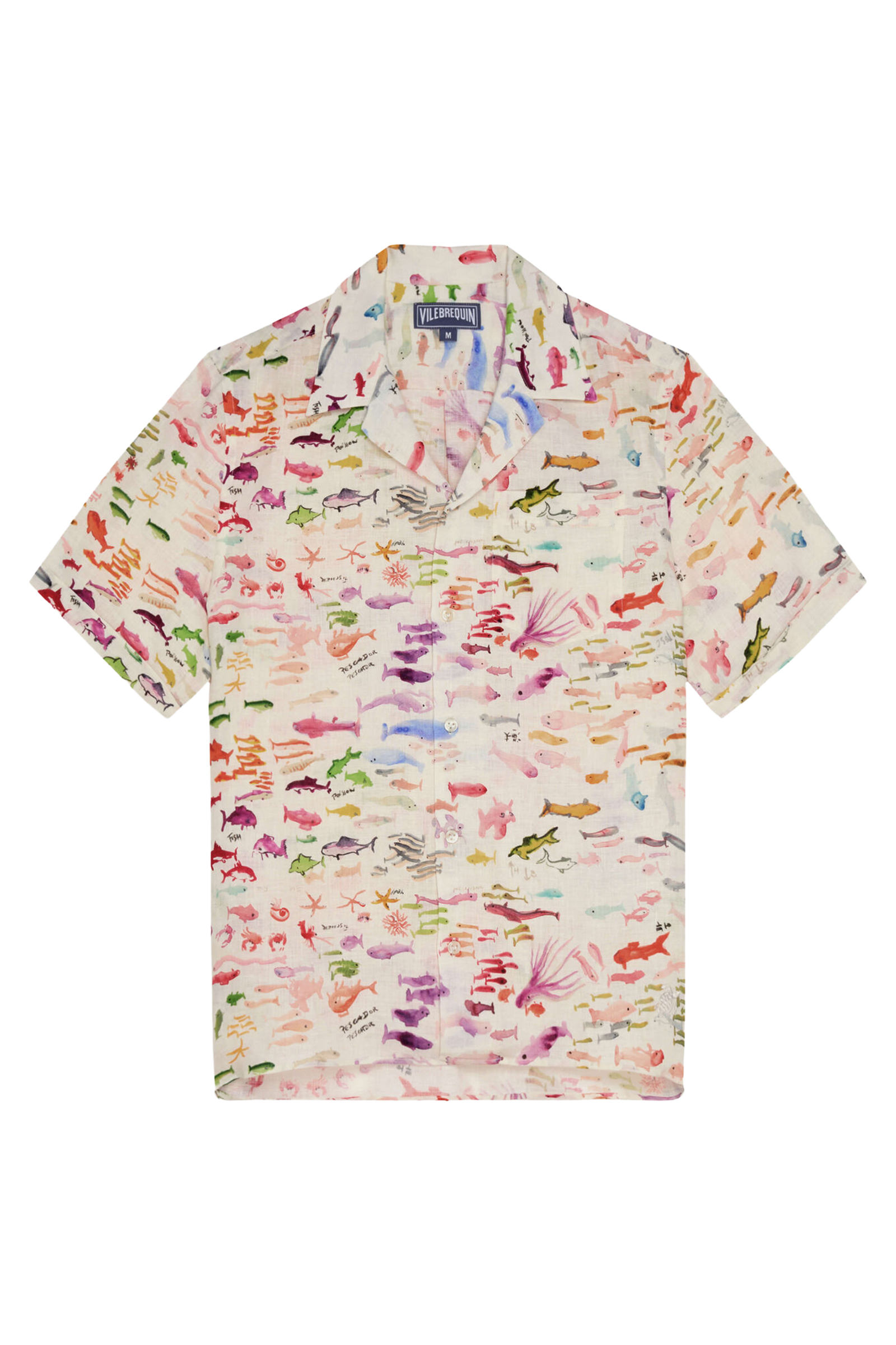 Heren overhemd km casual ecru