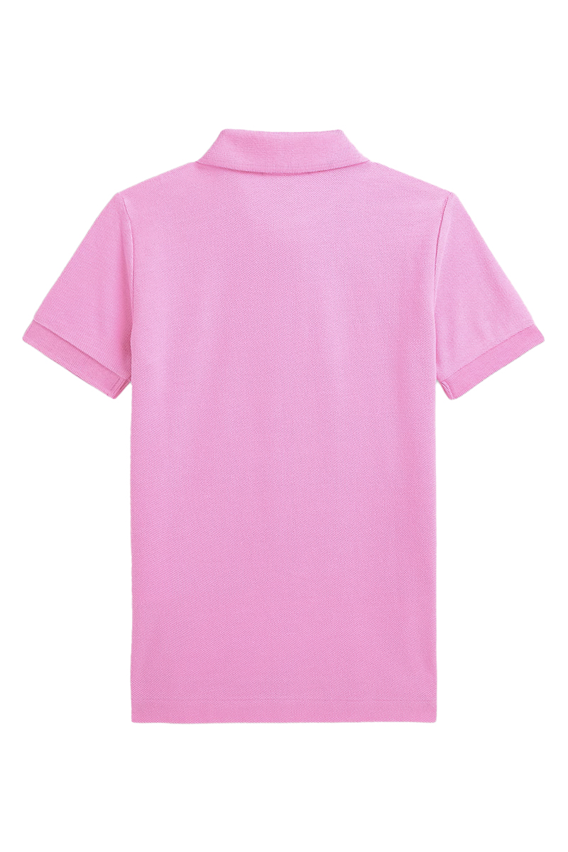 Jongens polo korte mouw rose