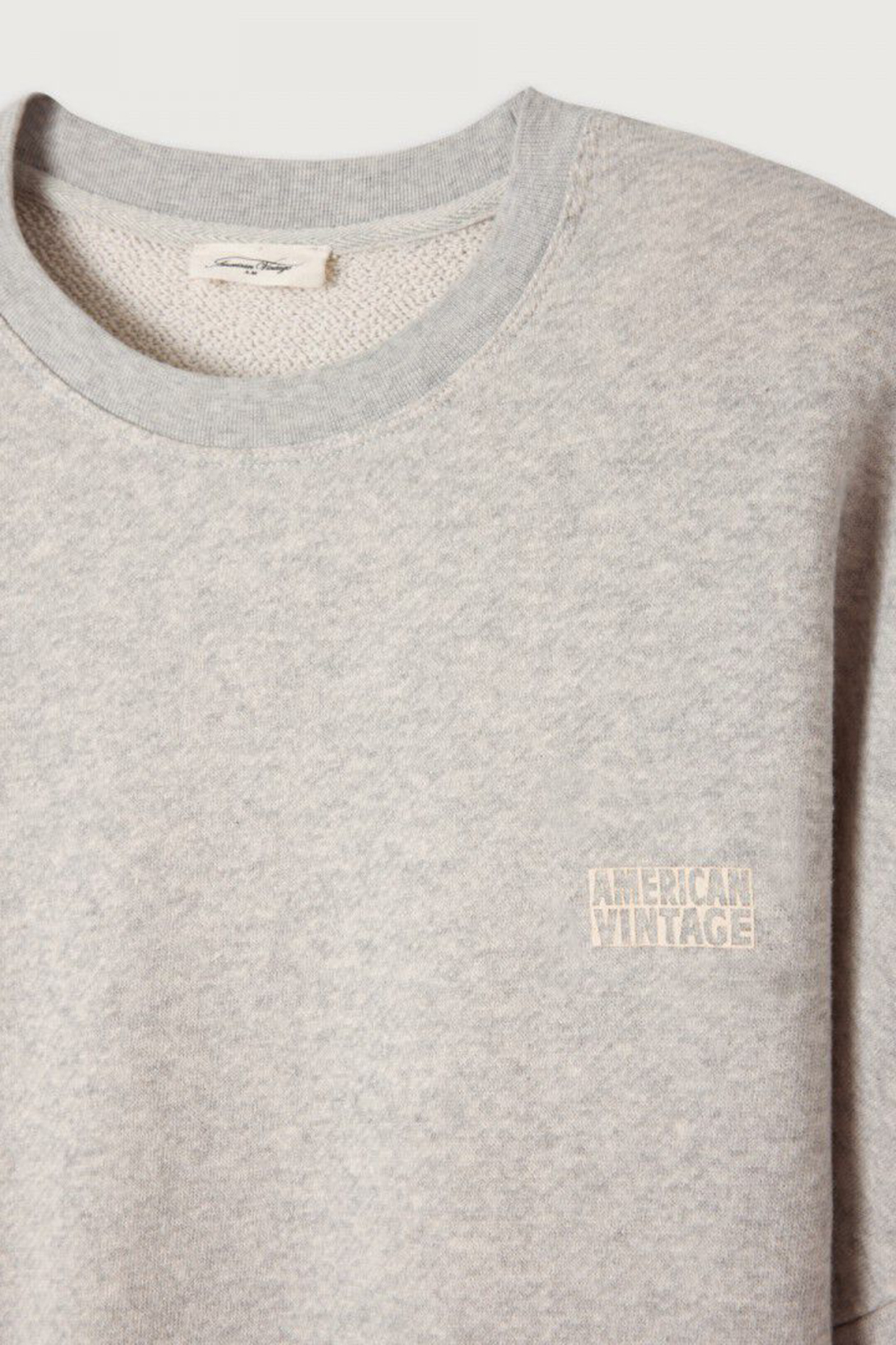 Heren sweater grijs