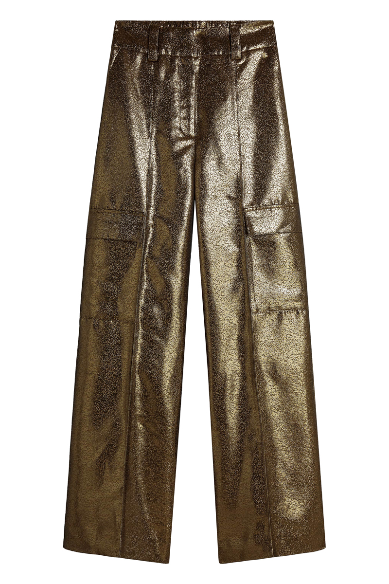 Dames broek goud