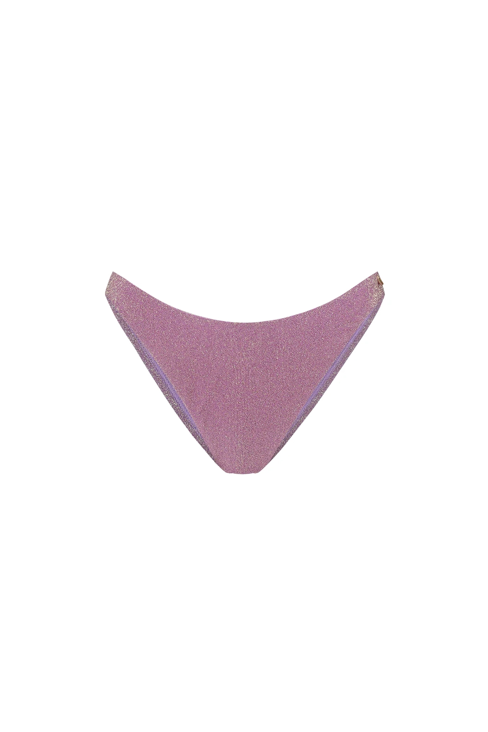 Bad/beach dames bikini slip paars