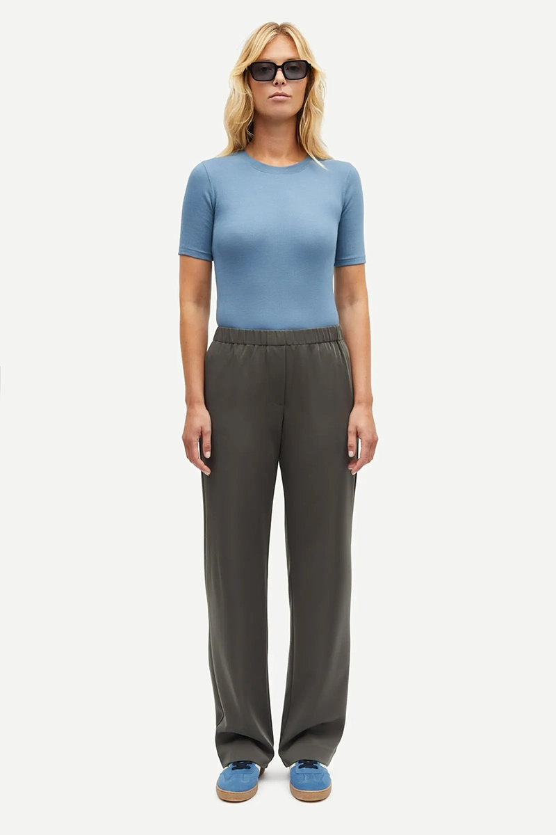 Dames broek grijs