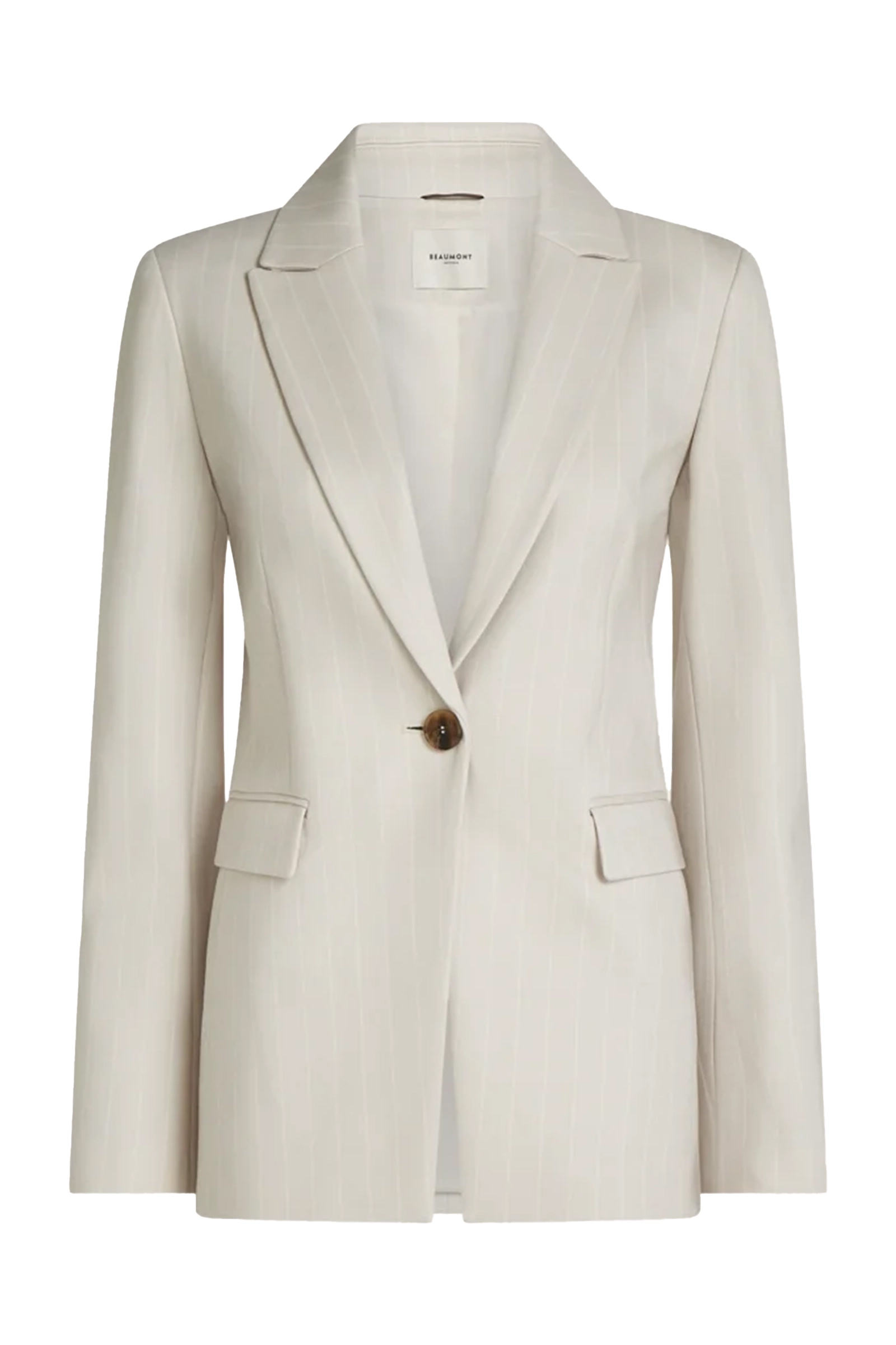 Dames blazer ecru