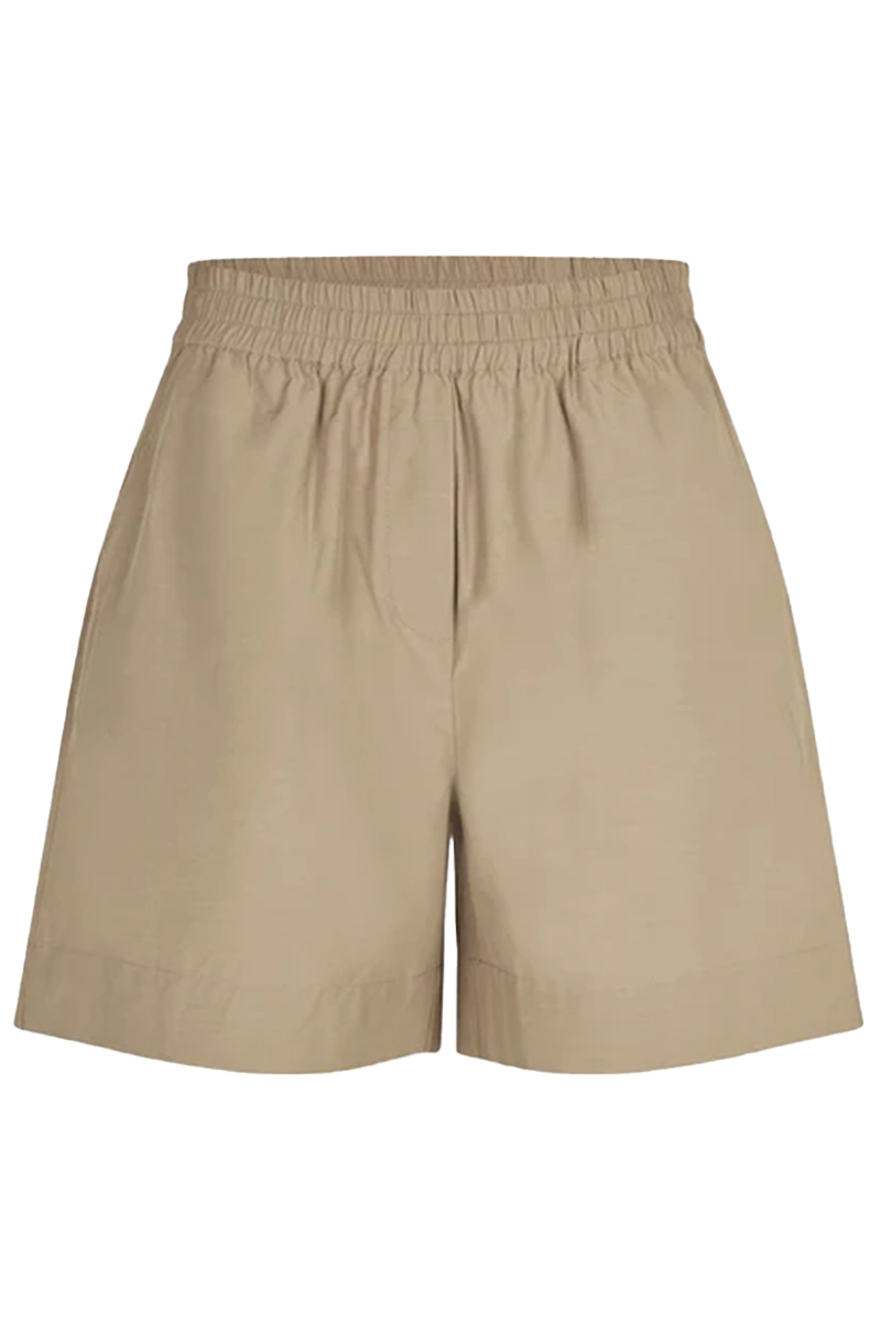 Dames short bruin
