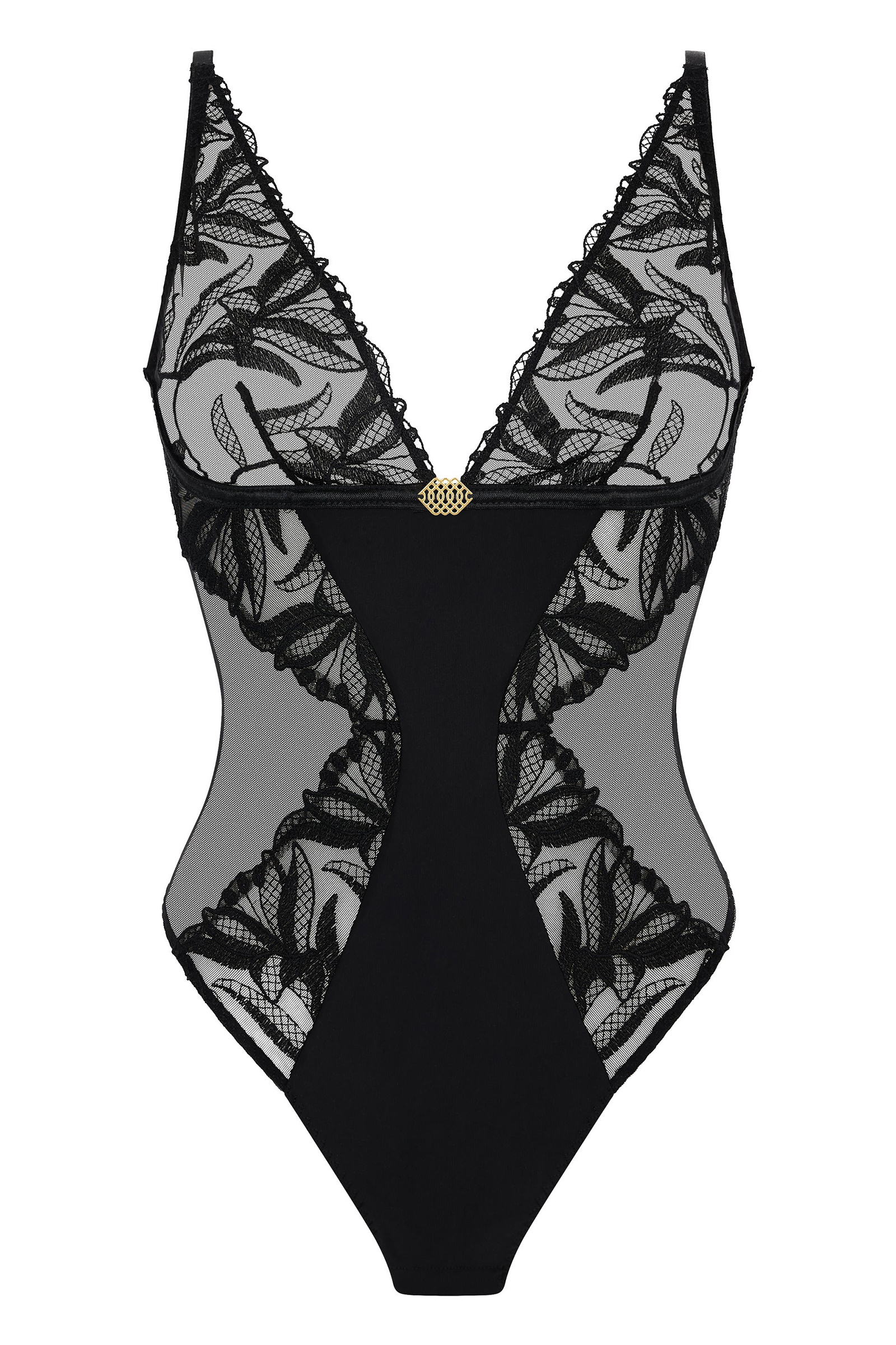 Lingerie dames bodystocking zwart