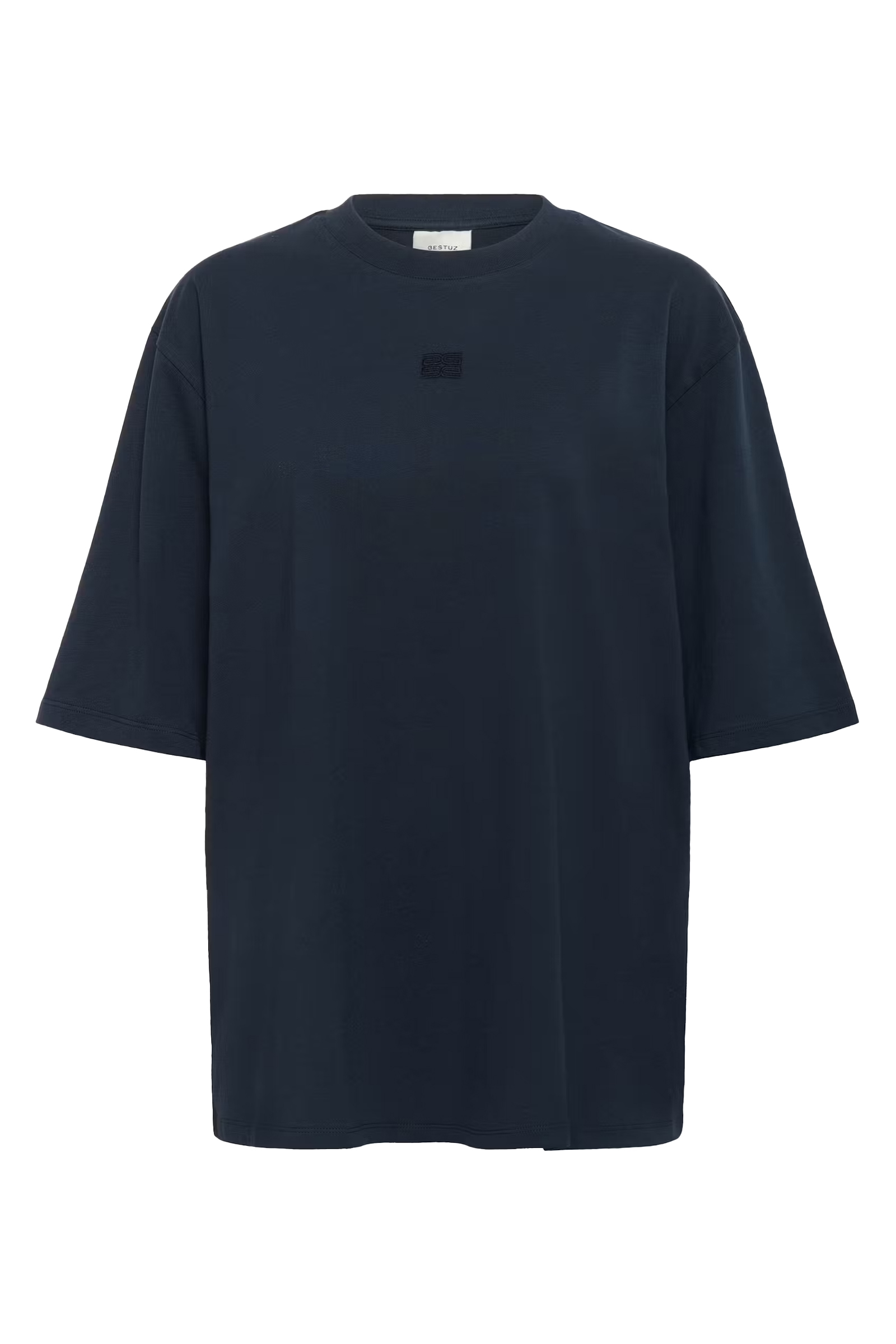 Dames t-shirt korte mouw blauw