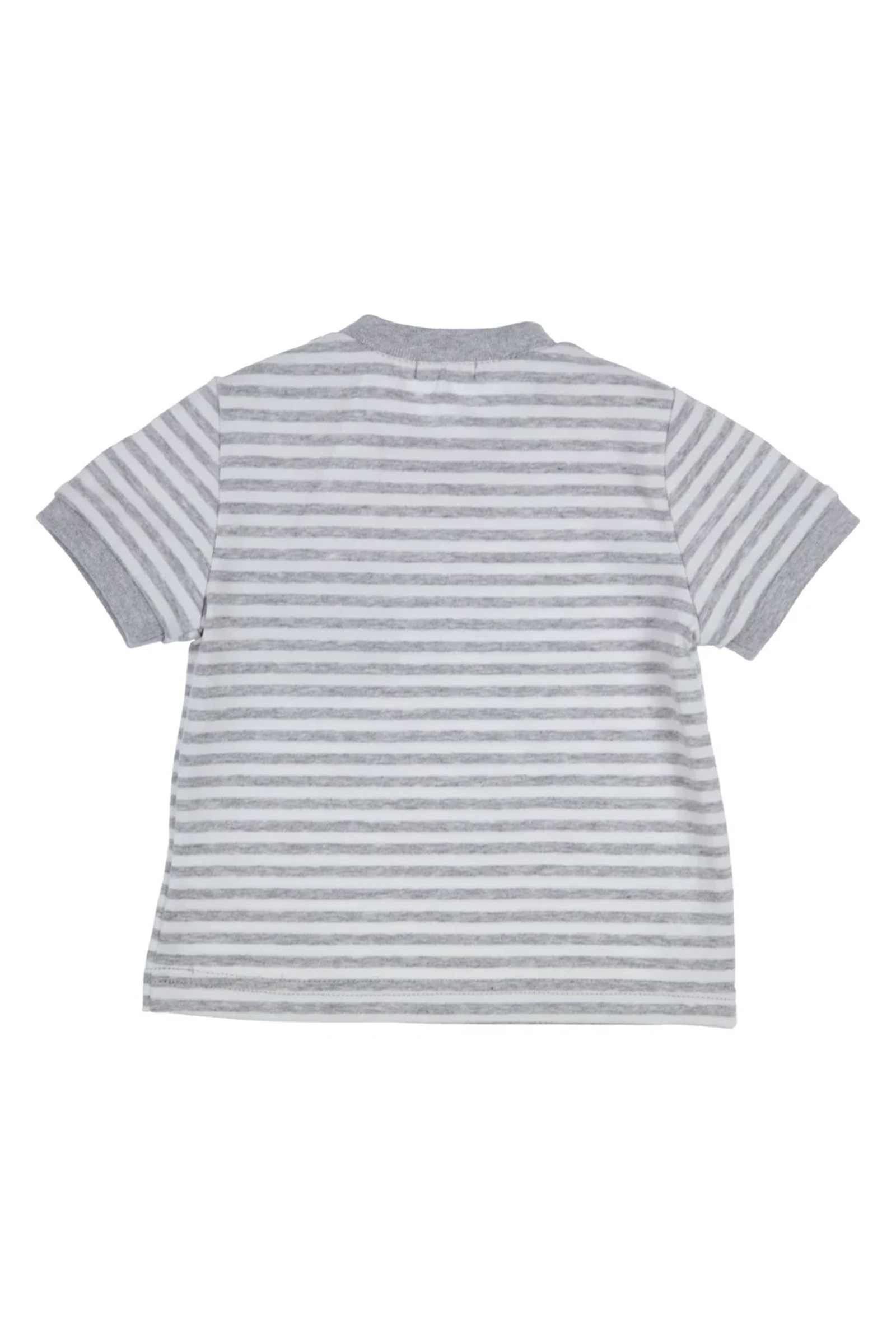 Baby t-shirt lange mouw grijs