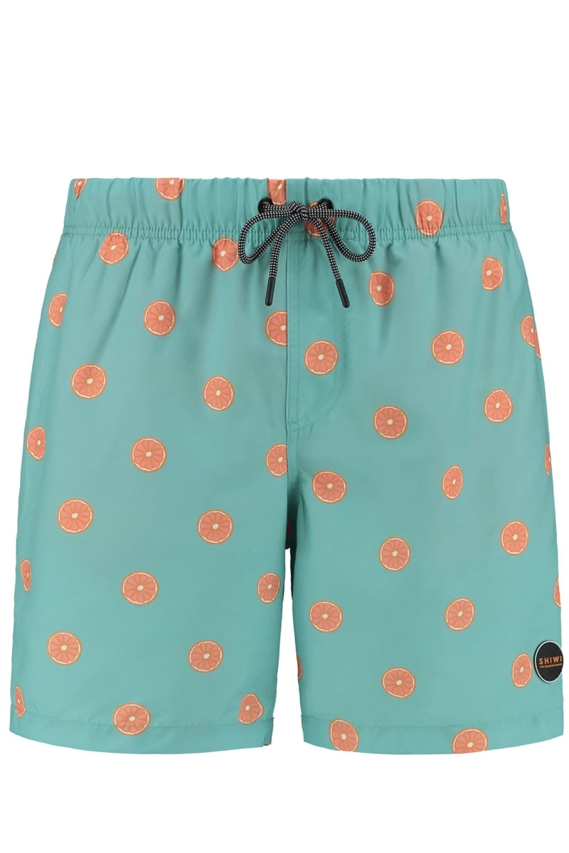 Bad/beach heren zwemshort blauw