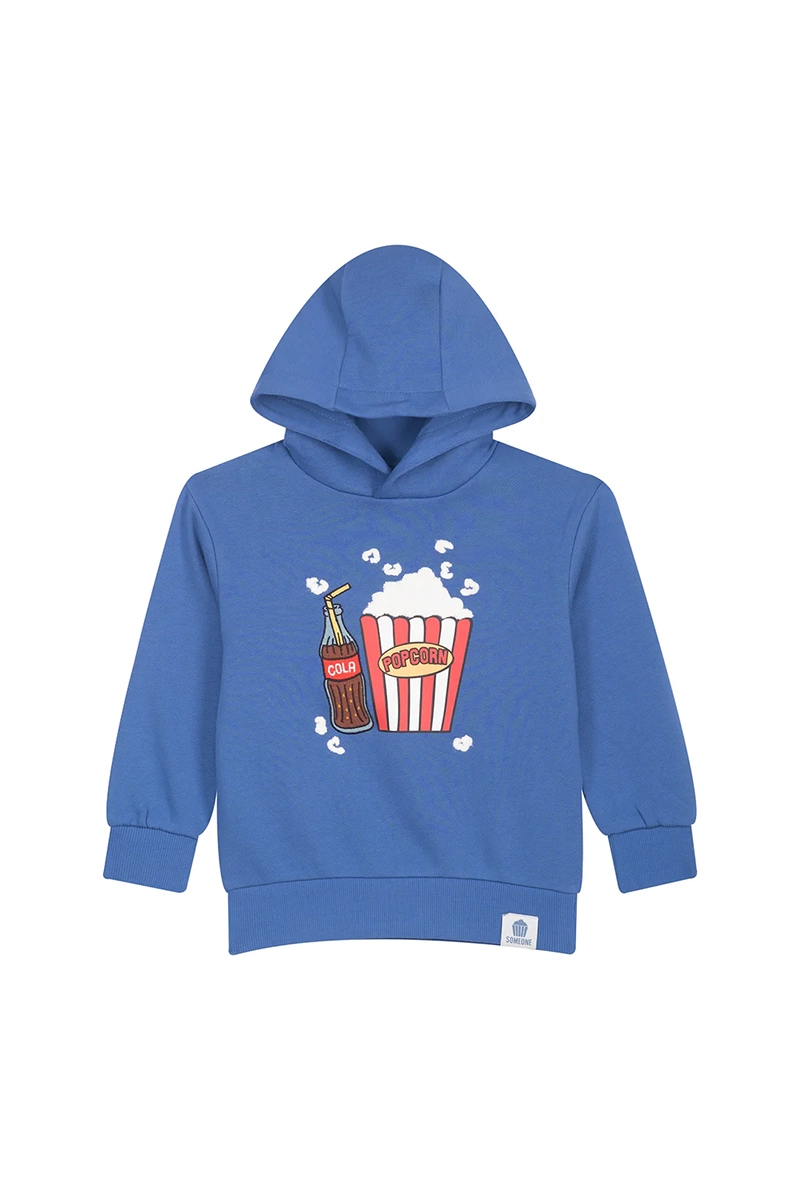 Jongens sweater blauw