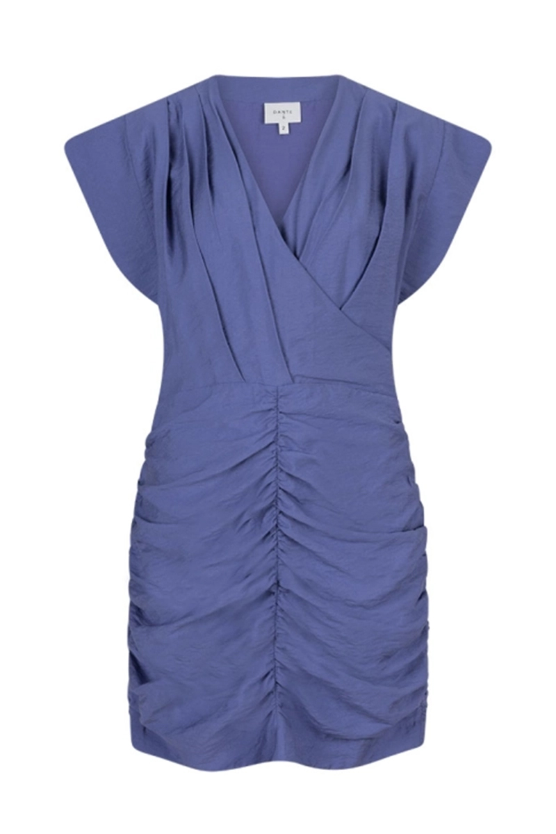 Dames jurk blauw