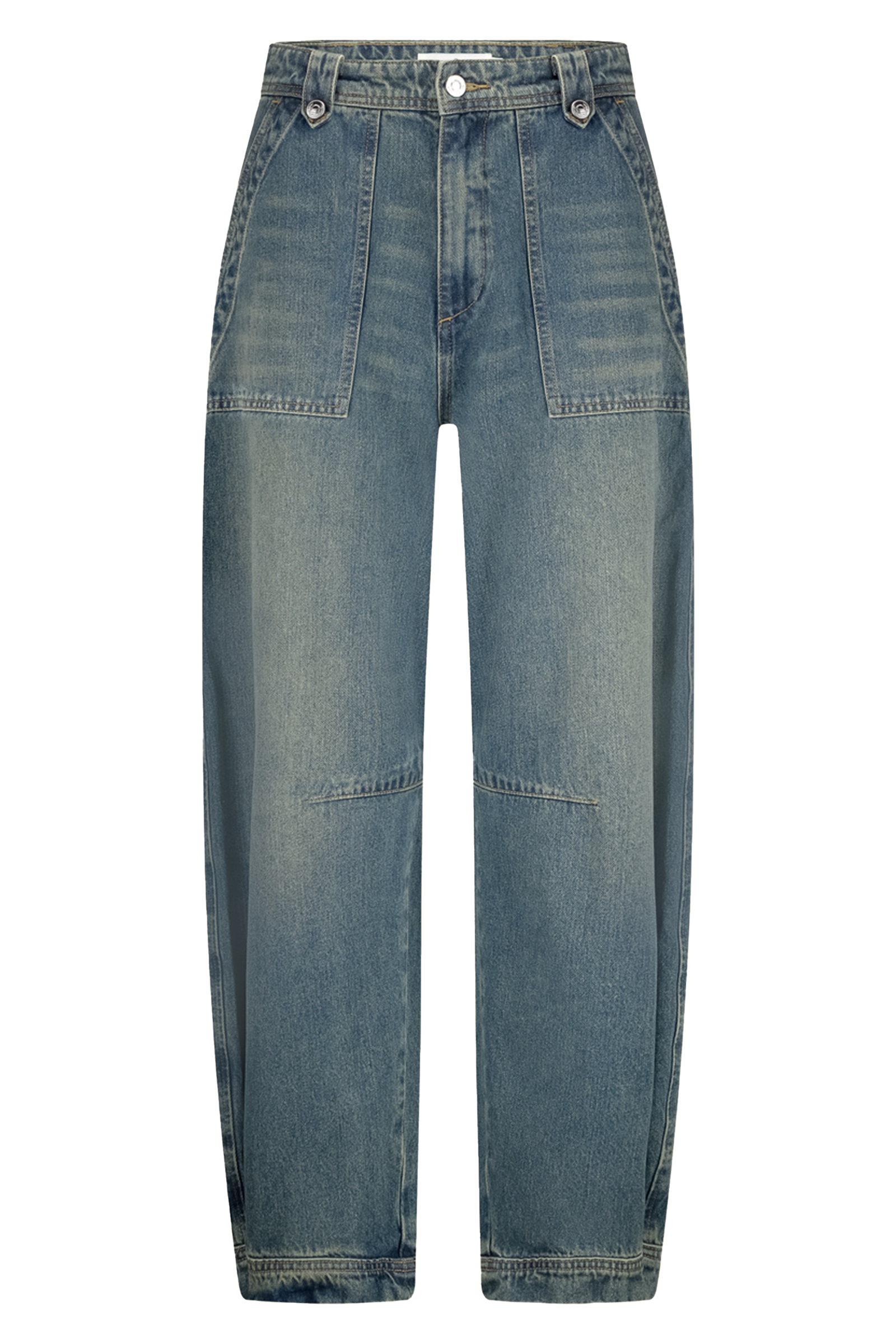 Dames jeans blauw