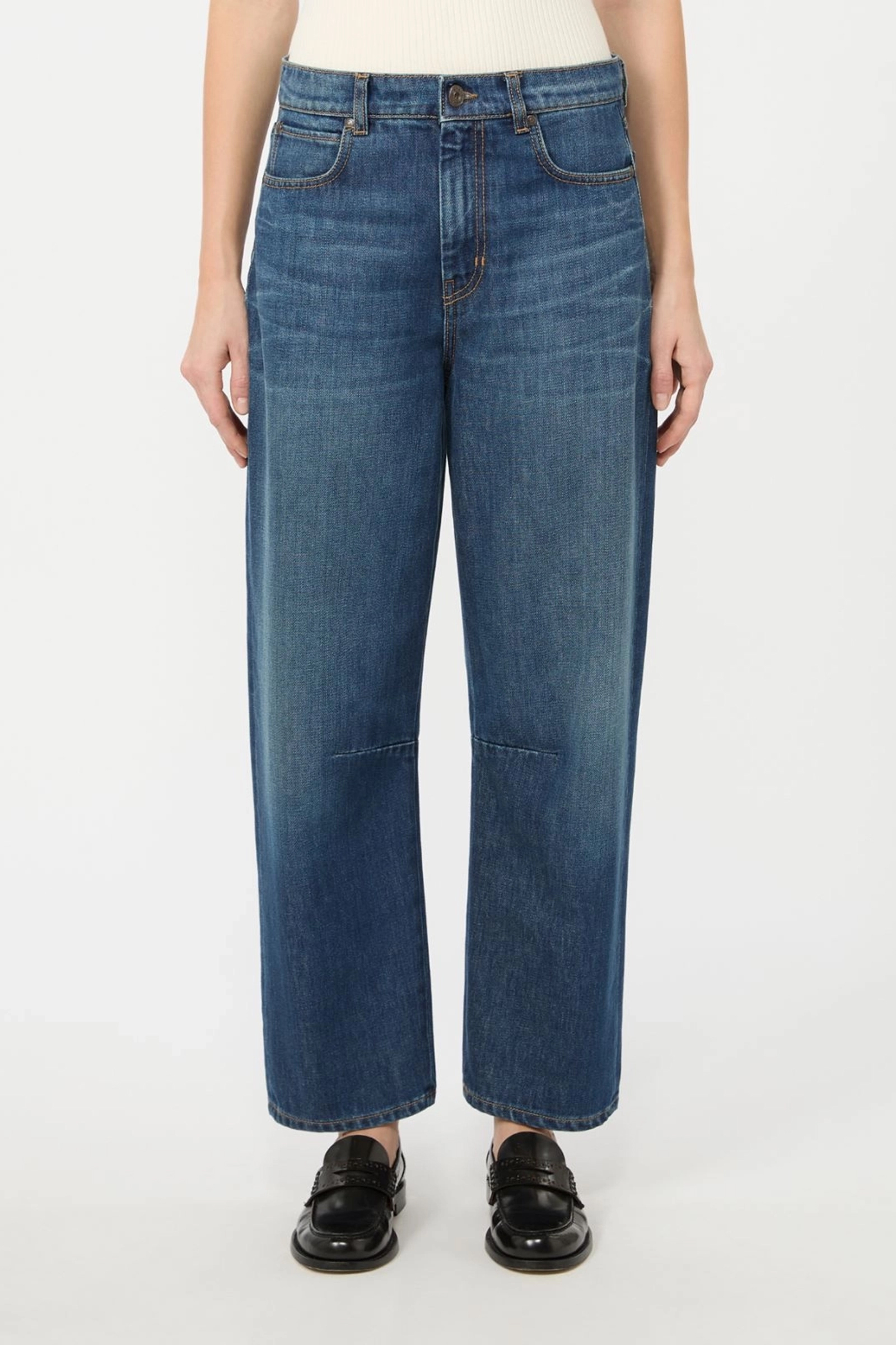 Dames jeans blauw