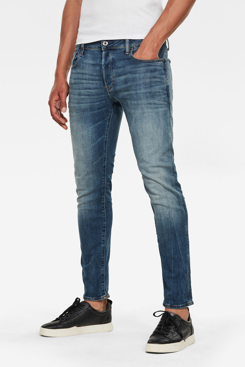 Heren jeans blauw