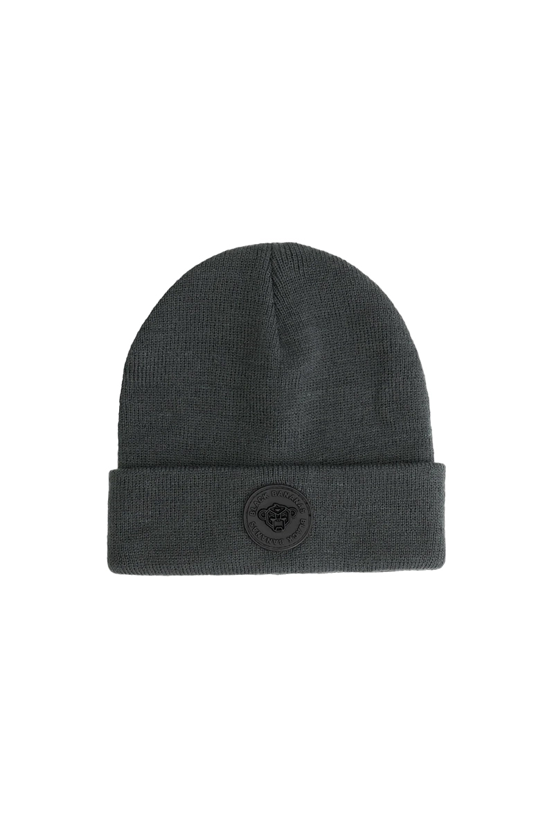 Black Bananas JR essential beanie Grijs-1 1