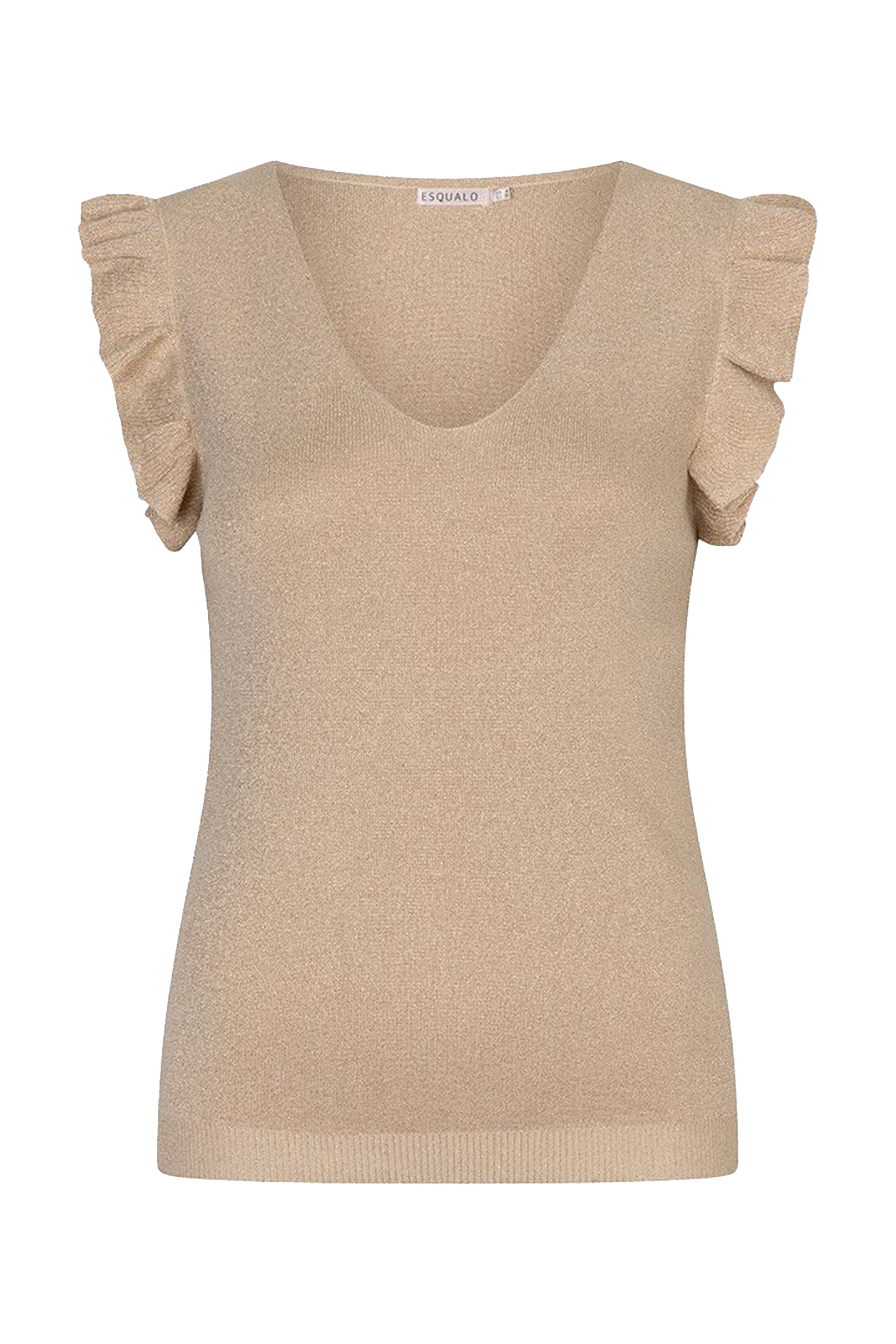 Dames top ecru