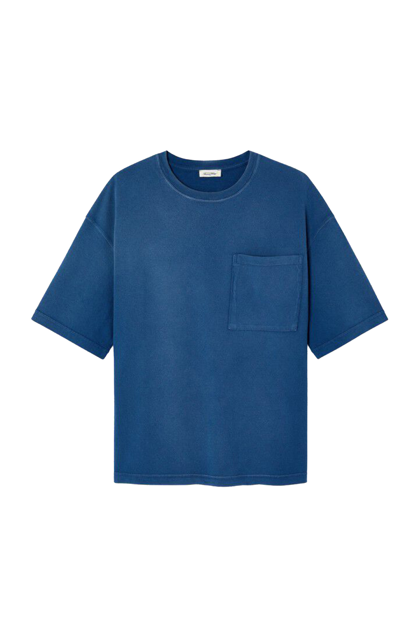 Heren t-shirt kortemouw blauw