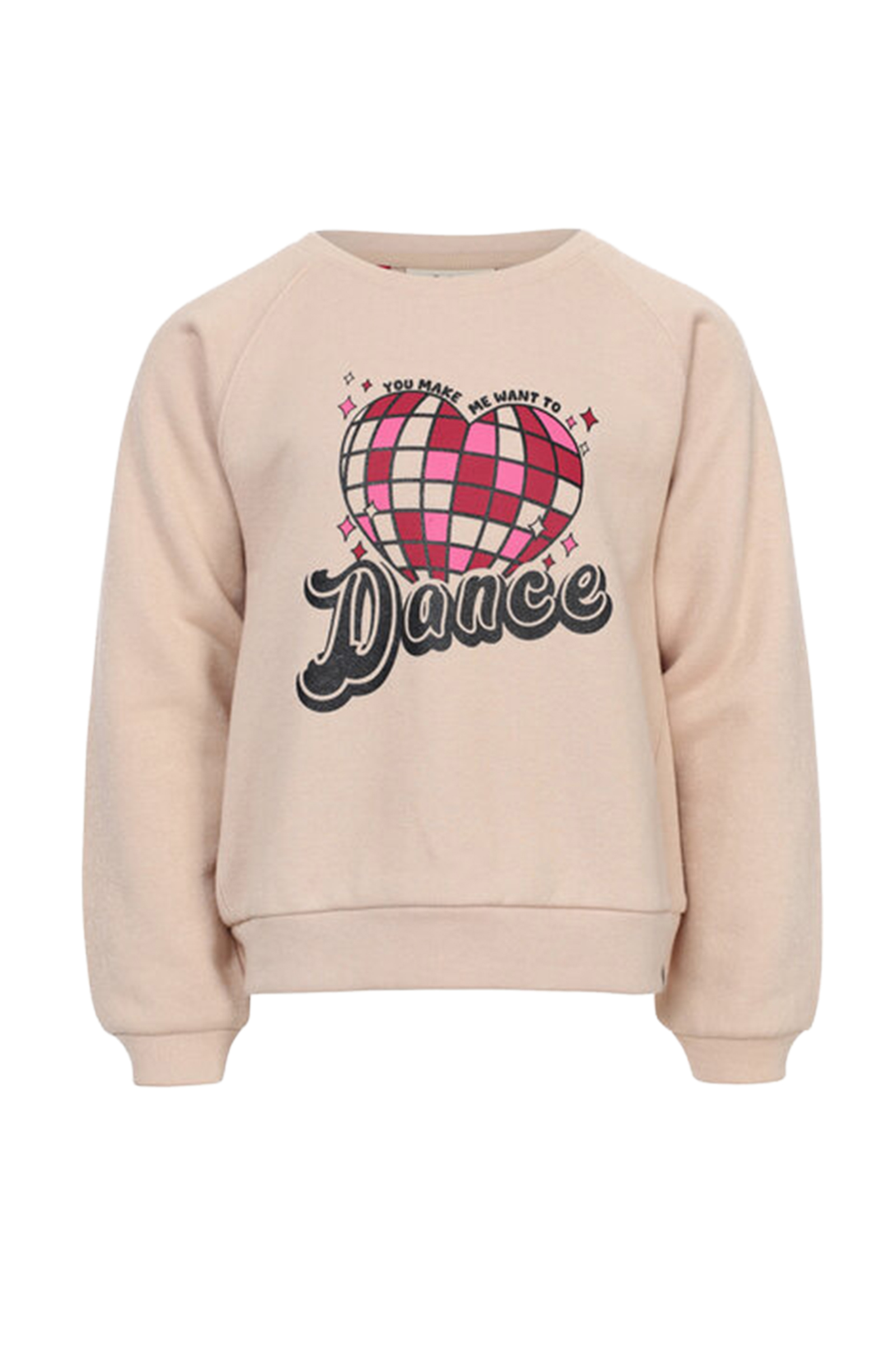 Meisjes sweater bruin